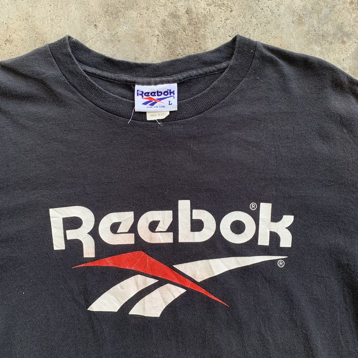 Reebok × Vintage Reebok vintage 90s spellout logo made in USA Size US L / EU 52-54 / 3 - 6 Thumbnail