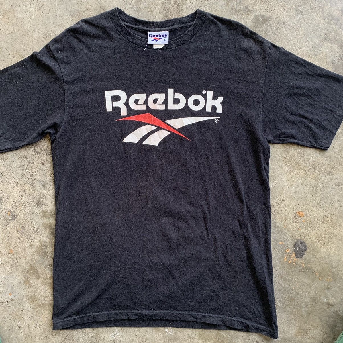 Reebok × Vintage Reebok vintage 90s spellout logo made in USA Size US L / EU 52-54 / 3 - 5 Thumbnail