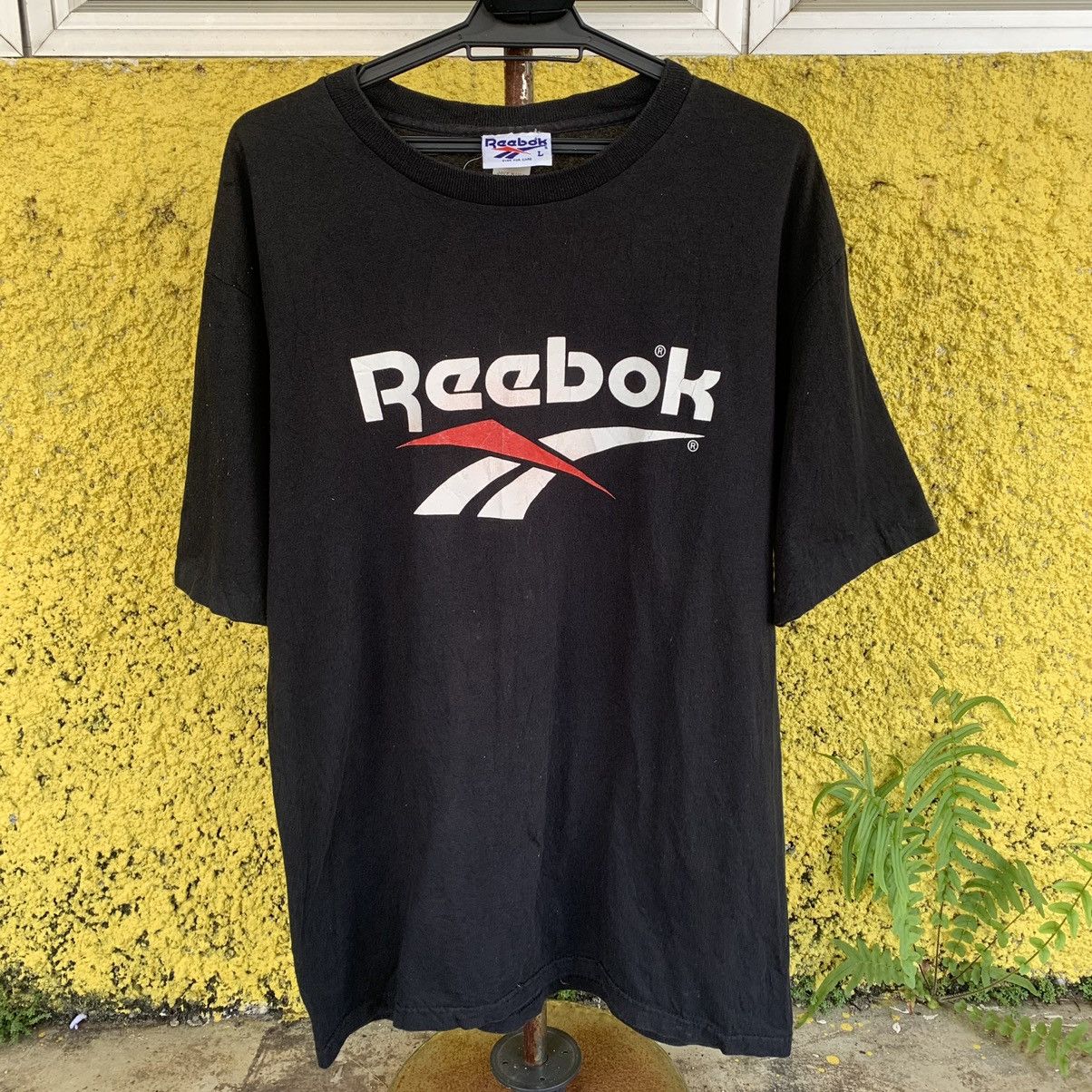 Reebok × Vintage Reebok vintage 90s spellout logo made in USA Size US L / EU 52-54 / 3 - 1 Thumbnail