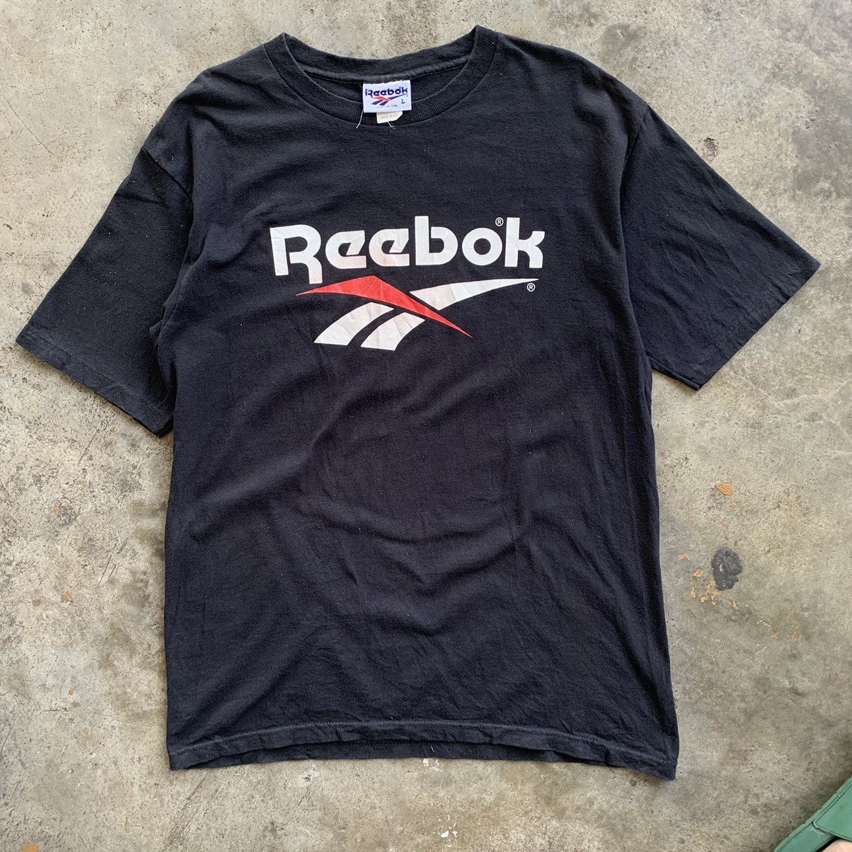 Reebok × Vintage Reebok vintage 90s spellout logo made in USA Size US L / EU 52-54 / 3 - 8 Thumbnail