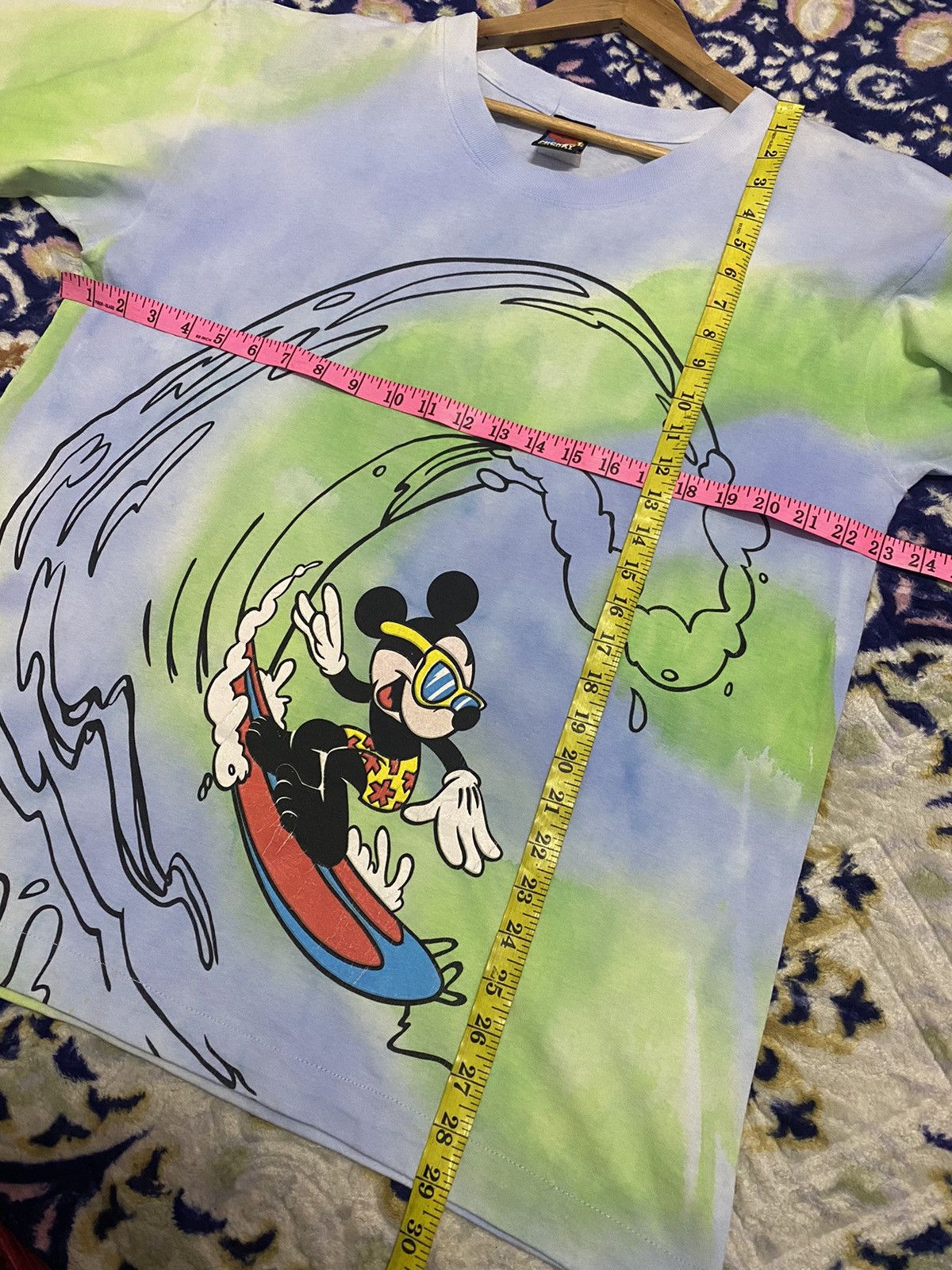 Mickey Mouse × Vintage Vintage Overprint Mickey Mouse Surfing Size US XL / EU 56 / 4 - 10 Thumbnail