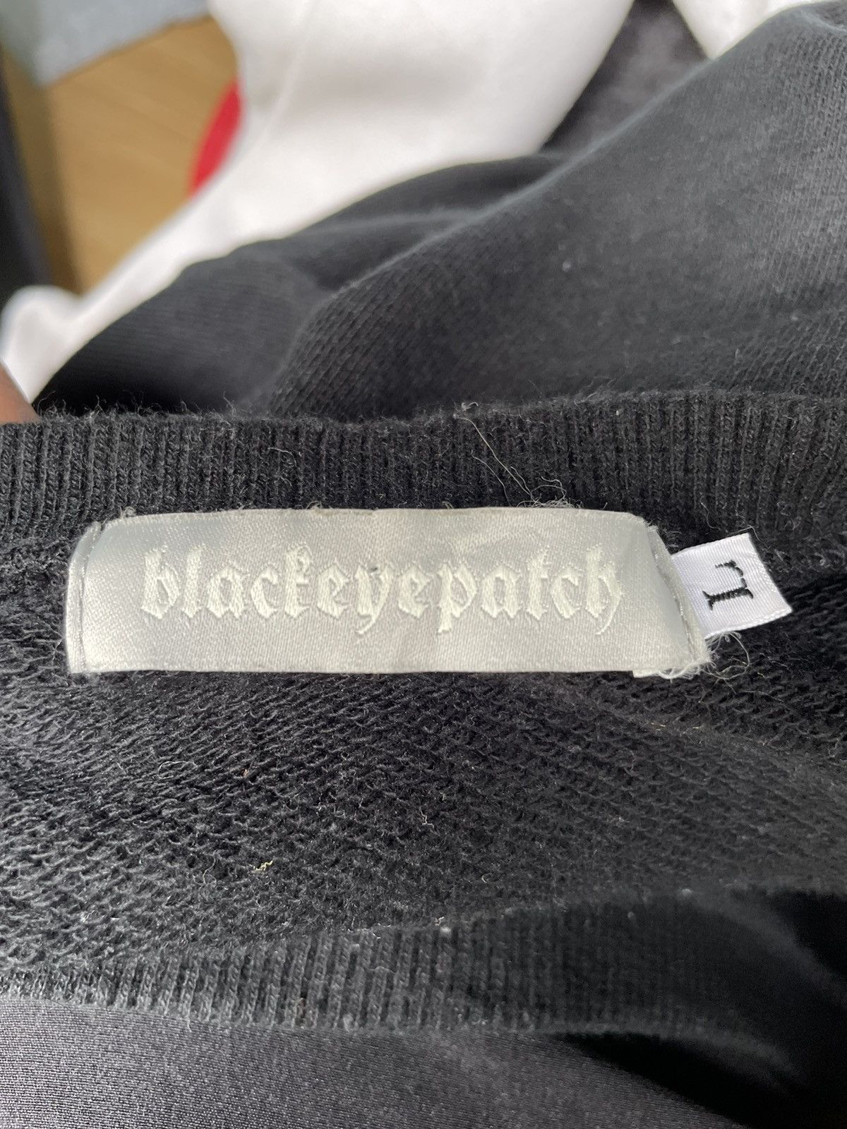BlackEyePatch Black Eye Patch Big Logo Sweatshirt Made in japan Size US L / EU 52-54 / 3 - 10 Thumbnail