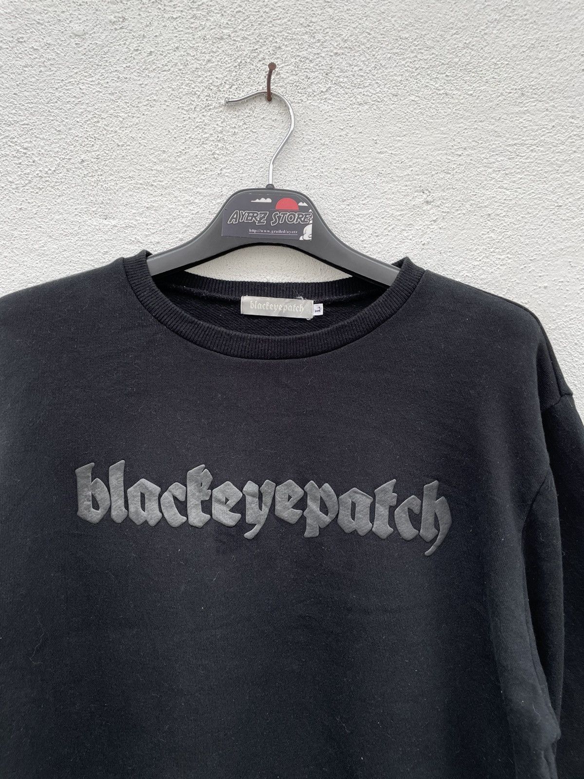 BlackEyePatch Black Eye Patch Big Logo Sweatshirt Made in japan Size US L / EU 52-54 / 3 - 2 Thumbnail
