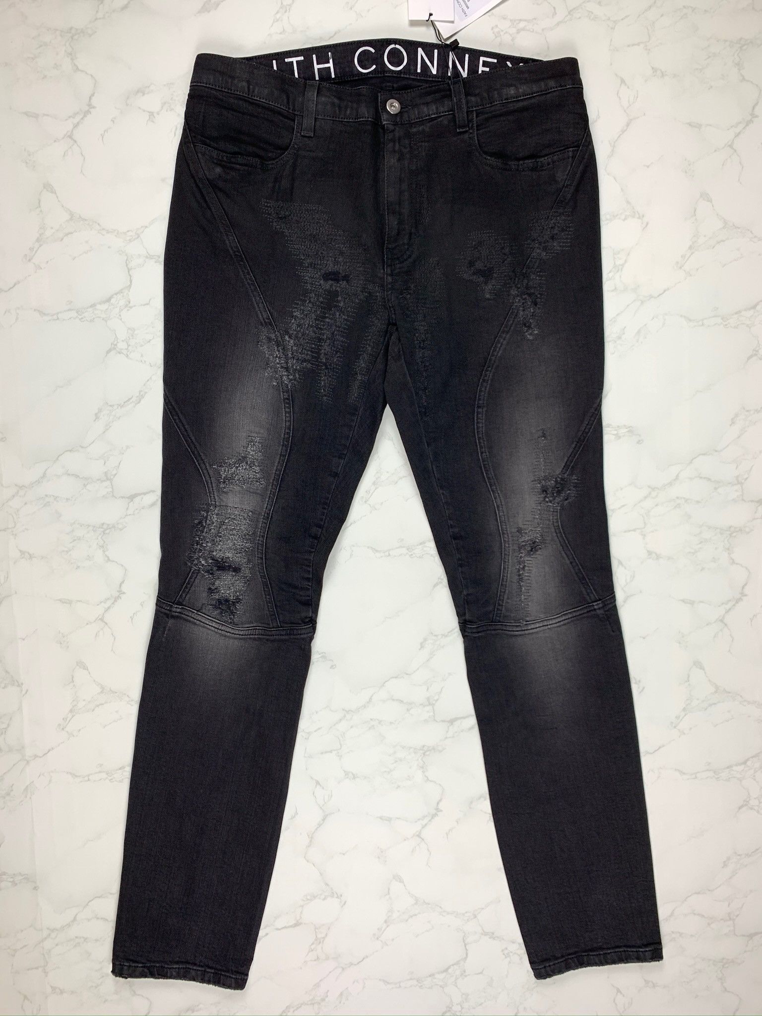 Faith Connexion 🔥75% OFF🔥 [SALE] Faith Connexion Ripped Denim Jeans Size US 30 / EU 46 - 10 Thumbnail