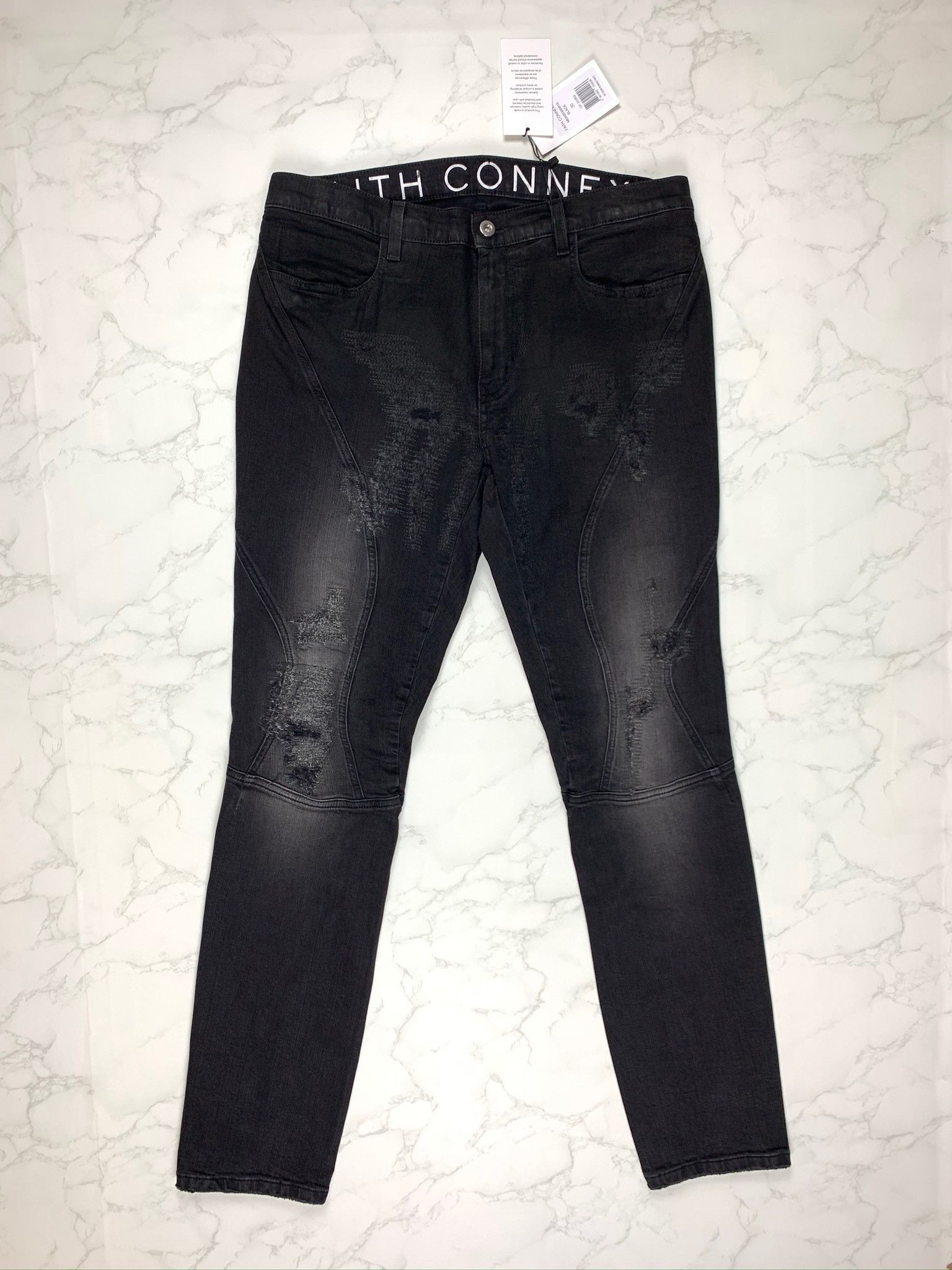 Faith Connexion 🔥75% OFF🔥 [SALE] Faith Connexion Ripped Denim Jeans Size US 30 / EU 46 - 2 Thumbnail