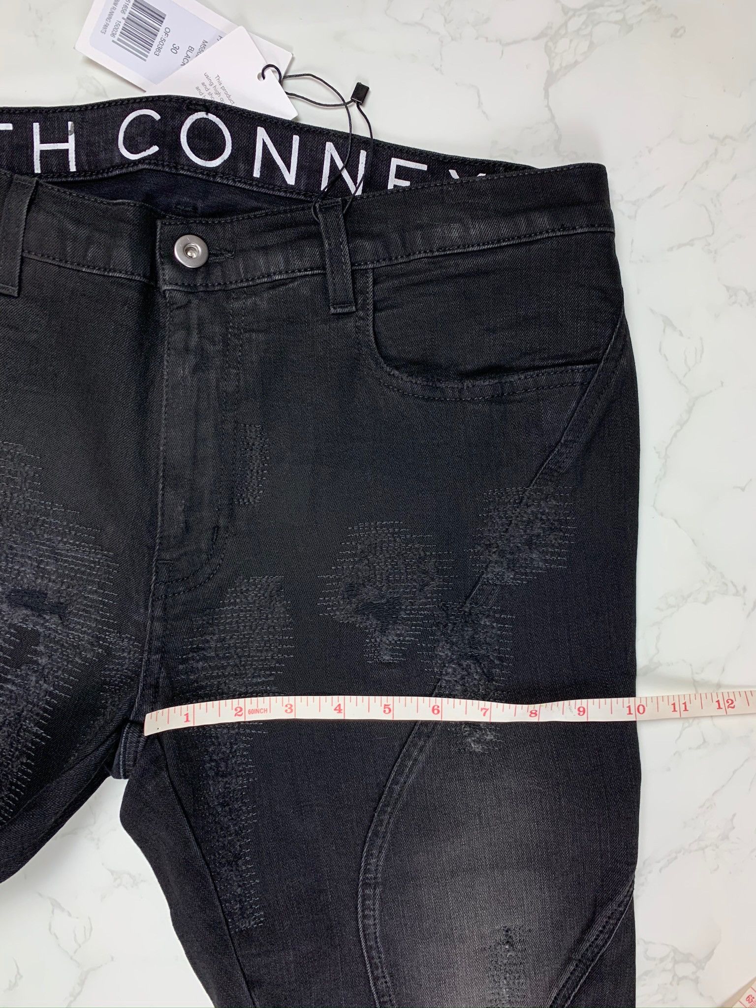 Faith Connexion 🔥75% OFF🔥 [SALE] Faith Connexion Ripped Denim Jeans Size US 30 / EU 46 - 7 Thumbnail