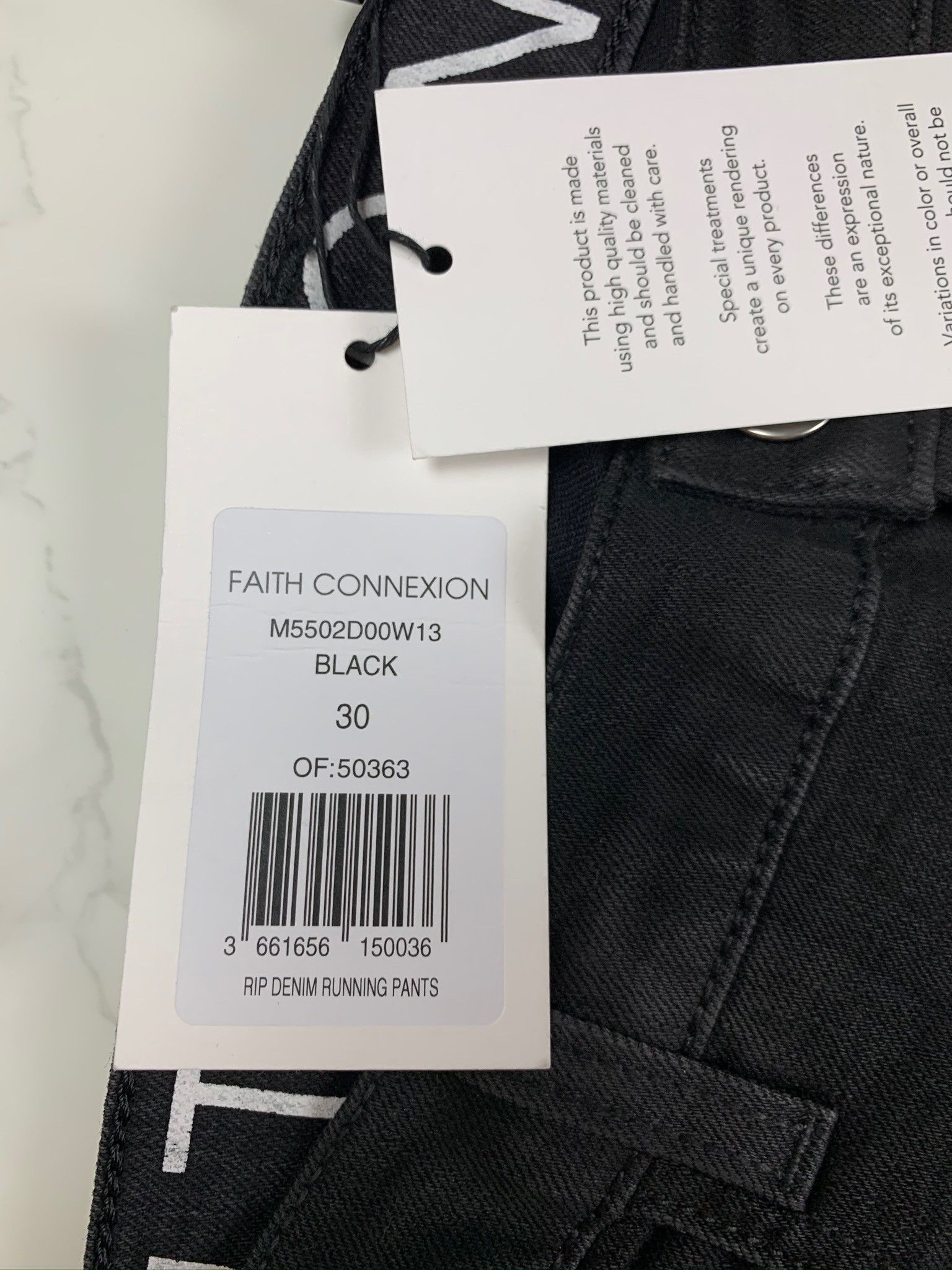 Faith Connexion 🔥75% OFF🔥 [SALE] Faith Connexion Ripped Denim Jeans Size US 30 / EU 46 - 13 Thumbnail
