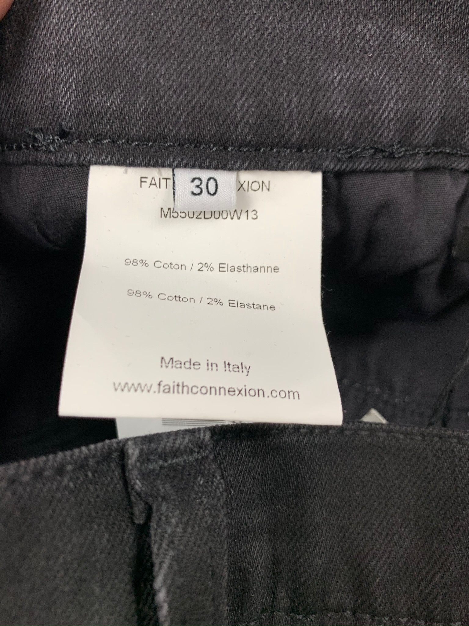 Faith Connexion 🔥75% OFF🔥 [SALE] Faith Connexion Ripped Denim Jeans Size US 30 / EU 46 - 14 Thumbnail