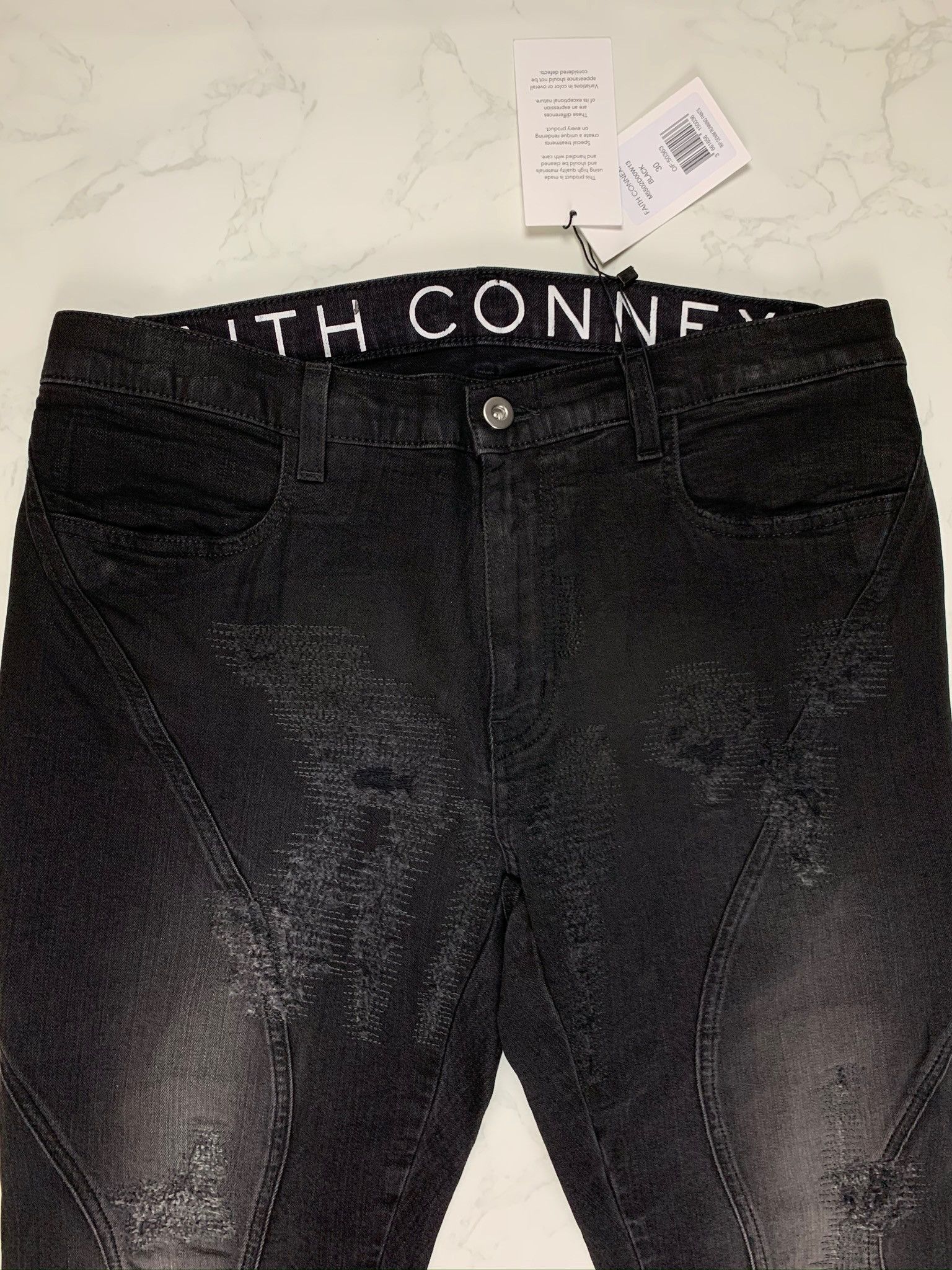 Faith Connexion 🔥75% OFF🔥 [SALE] Faith Connexion Ripped Denim Jeans Size US 30 / EU 46 - 12 Thumbnail