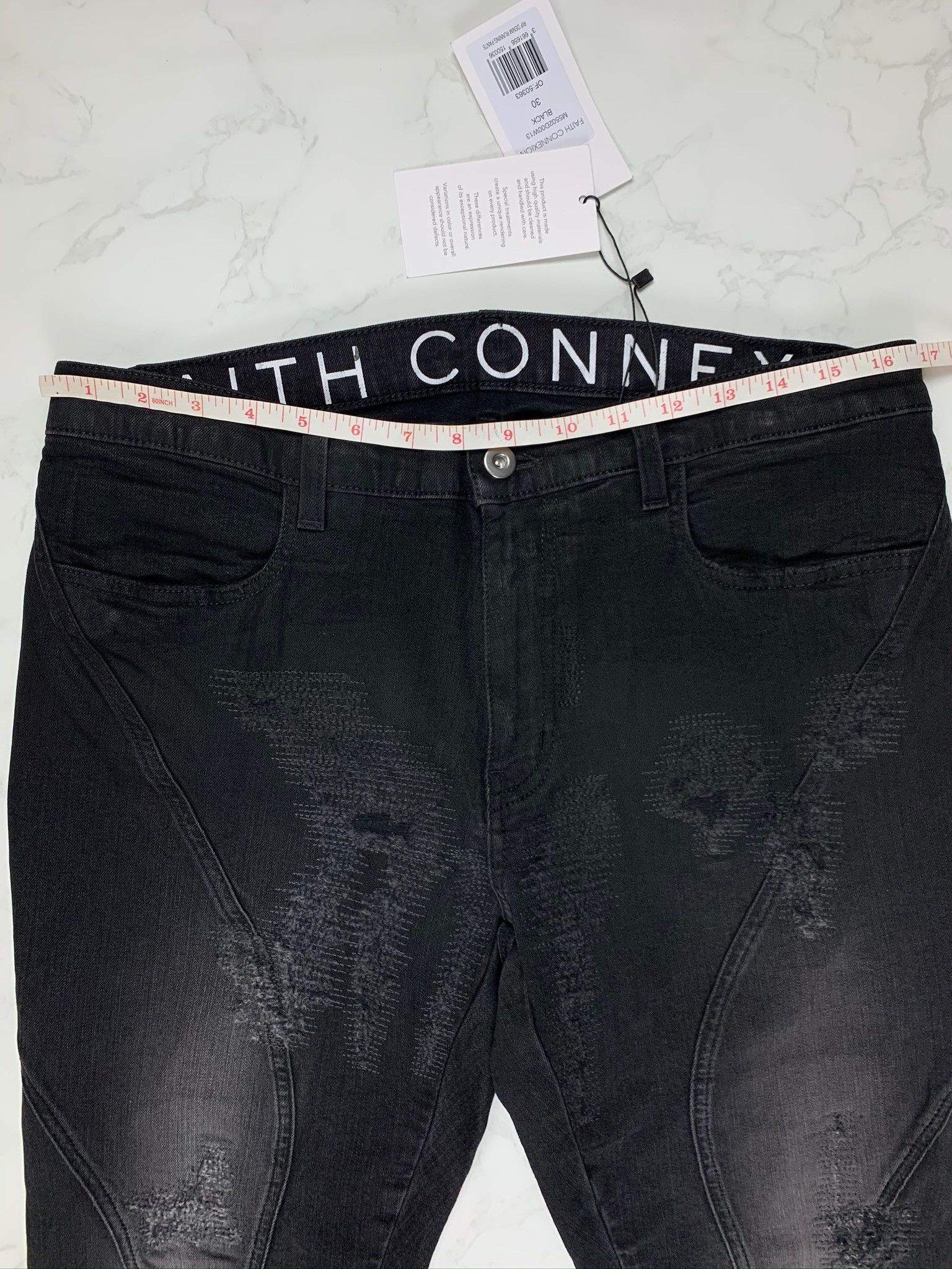 Faith Connexion 🔥75% OFF🔥 [SALE] Faith Connexion Ripped Denim Jeans Size US 30 / EU 46 - 5 Thumbnail