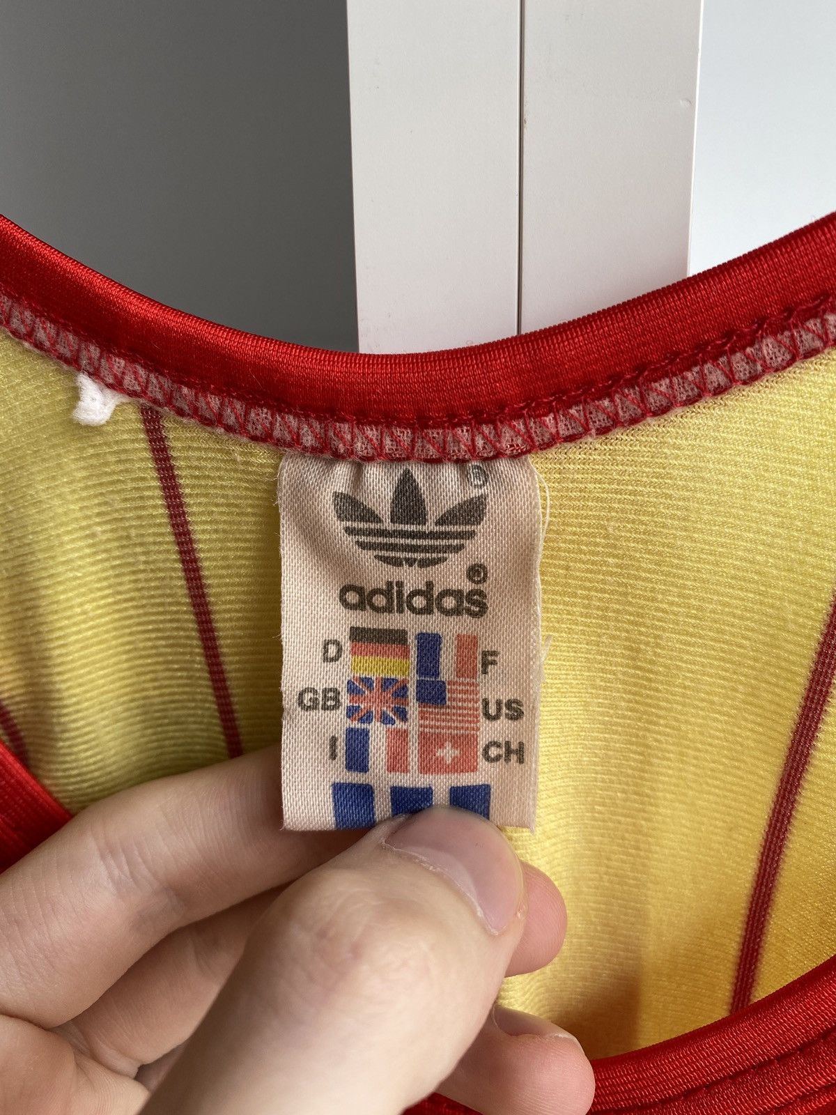 Adidas × Vintage Adidas Vintage T-Shirt 90s 80s Size US M / EU 48-50 / 2 - 4 Thumbnail