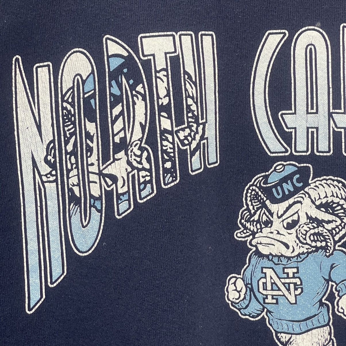 Vintage 90s North Carolina Tar Hells Crewneck Sweatshirt Size XL Size US XL / EU 56 / 4 - 6 Thumbnail
