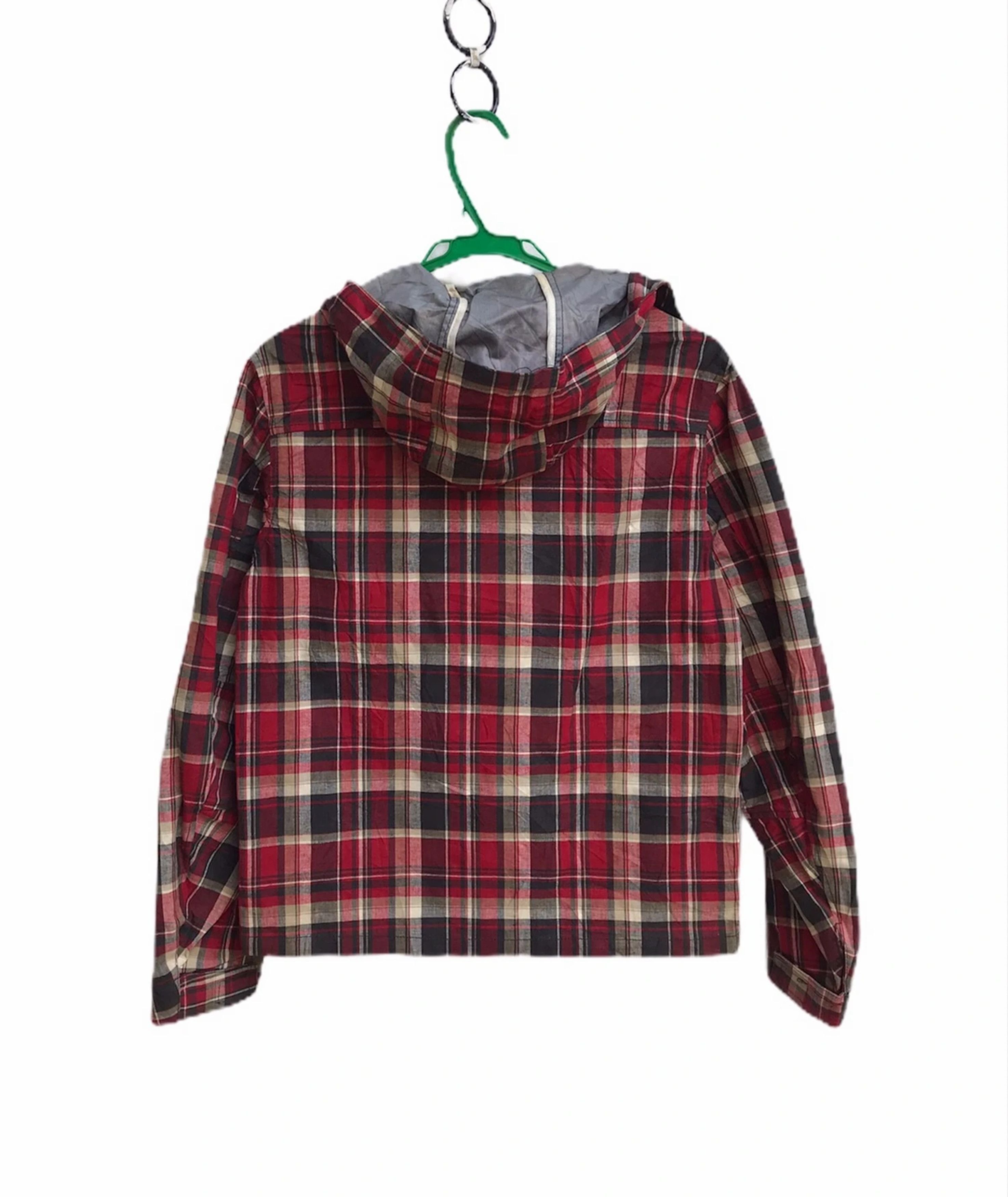 HARE Hare Windbreaket Check Jacket With Hoodies Size US S / EU 44-46 / 1 - 2 Thumbnail