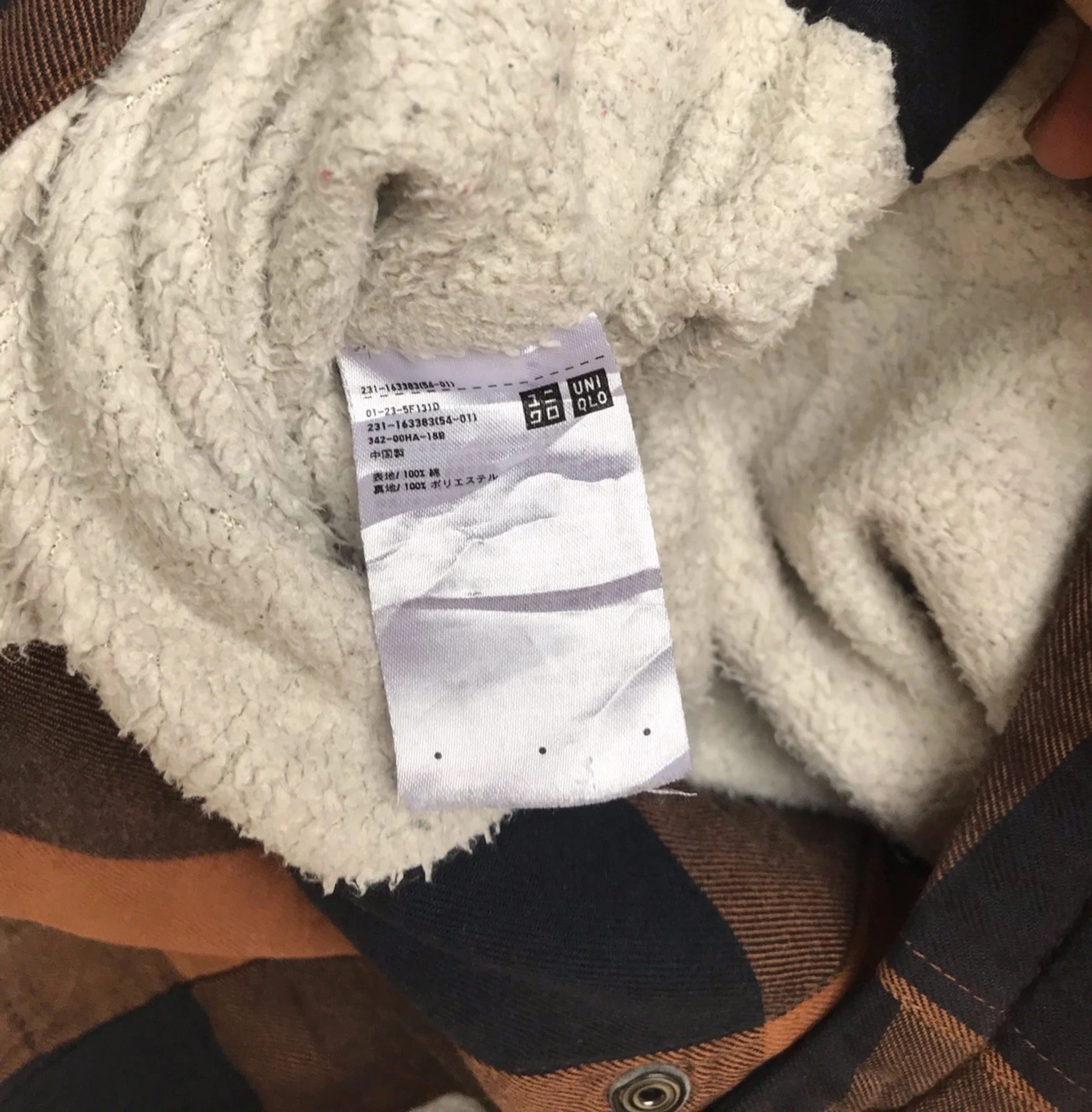 Uniqlo Uniqlo Check Jacket Fleece Sherpa Inside Size US M / EU 48-50 / 2 - 5 Thumbnail