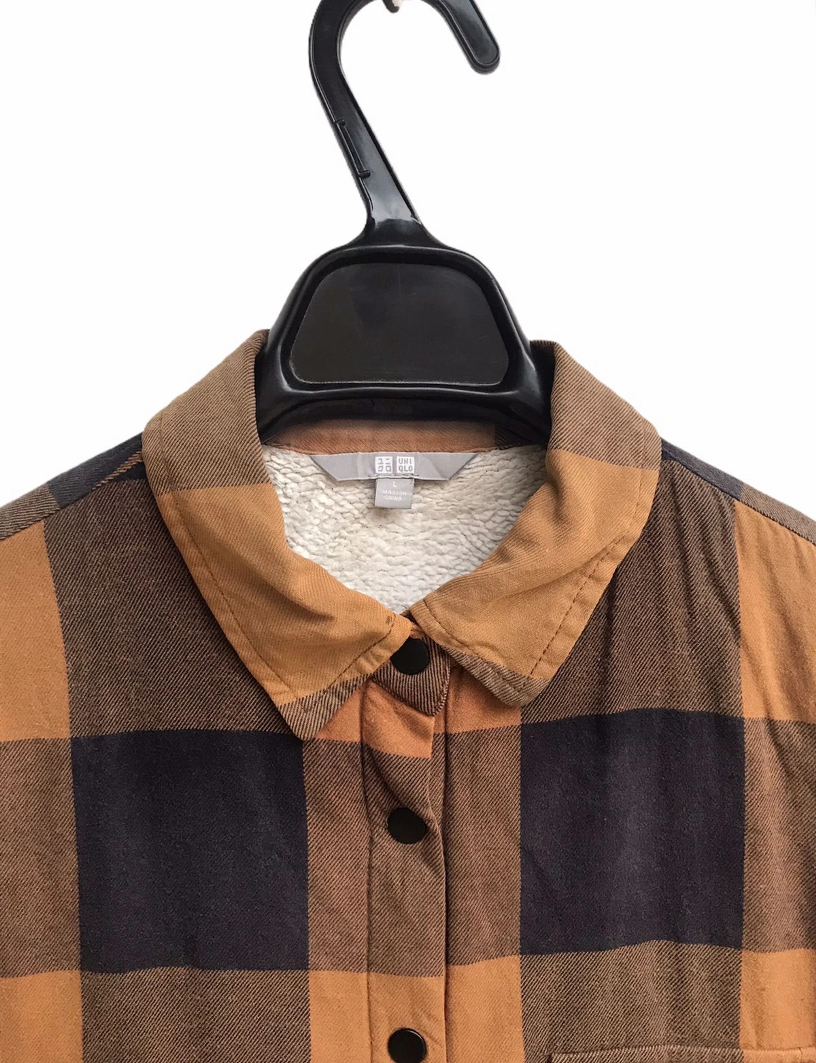 Uniqlo Uniqlo Check Jacket Fleece Sherpa Inside Size US M / EU 48-50 / 2 - 4 Thumbnail