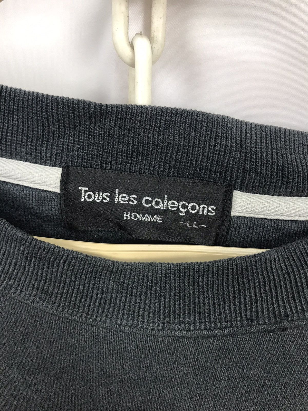 Japanese Brand × Vintage Vintage tous le calecons homme spellout distress sweatshirt Size US L / EU 52-54 / 3 - 3 Thumbnail