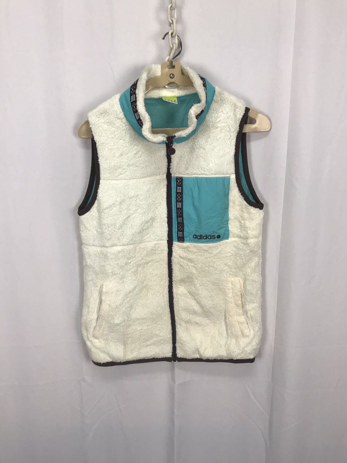 Adidas Adidas neo sleeveless fleece zipper Size US S / EU 44-46 / 1 - 5 Thumbnail
