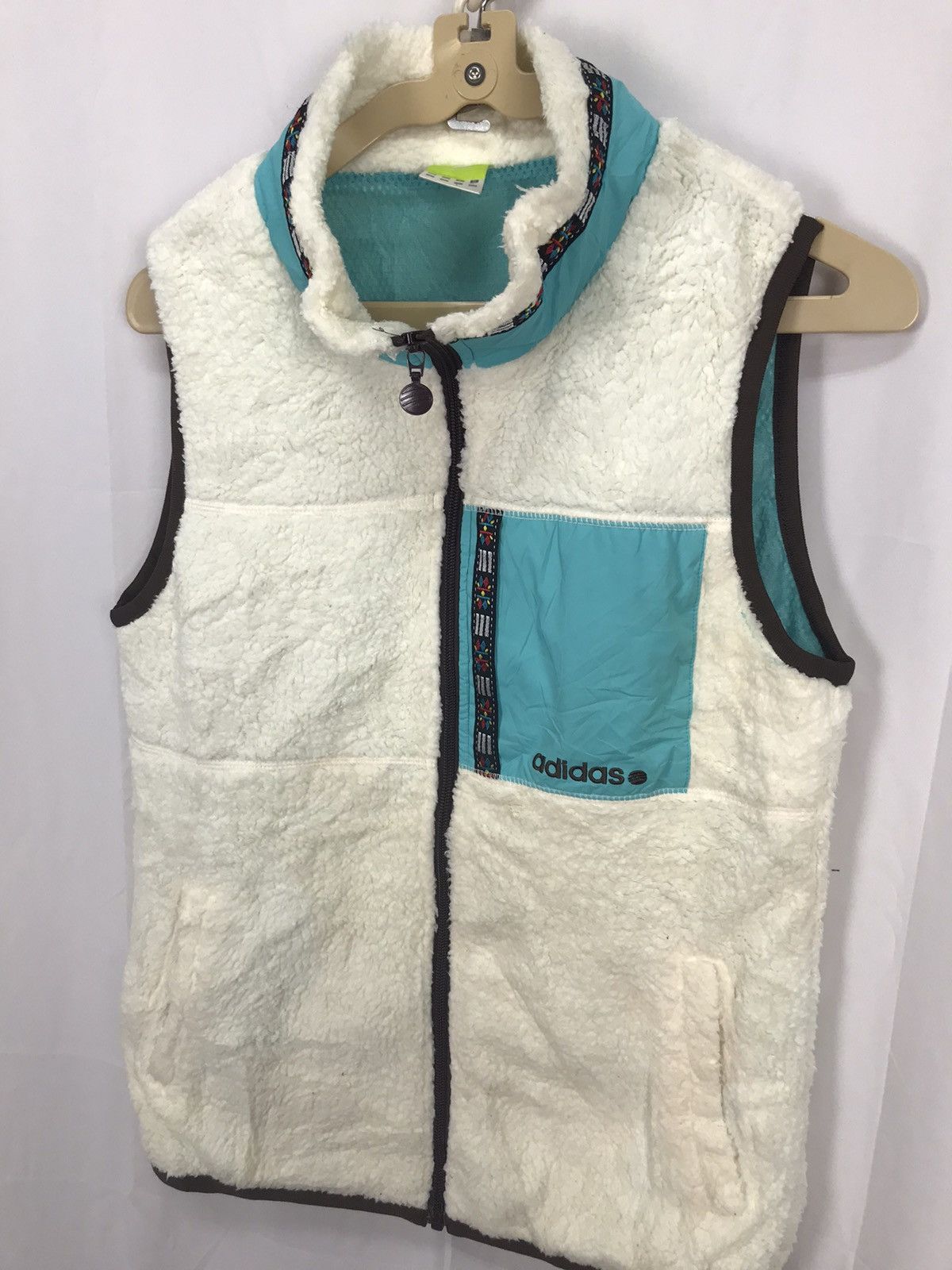 Adidas Adidas neo sleeveless fleece zipper Size US S / EU 44-46 / 1 - 7 Thumbnail
