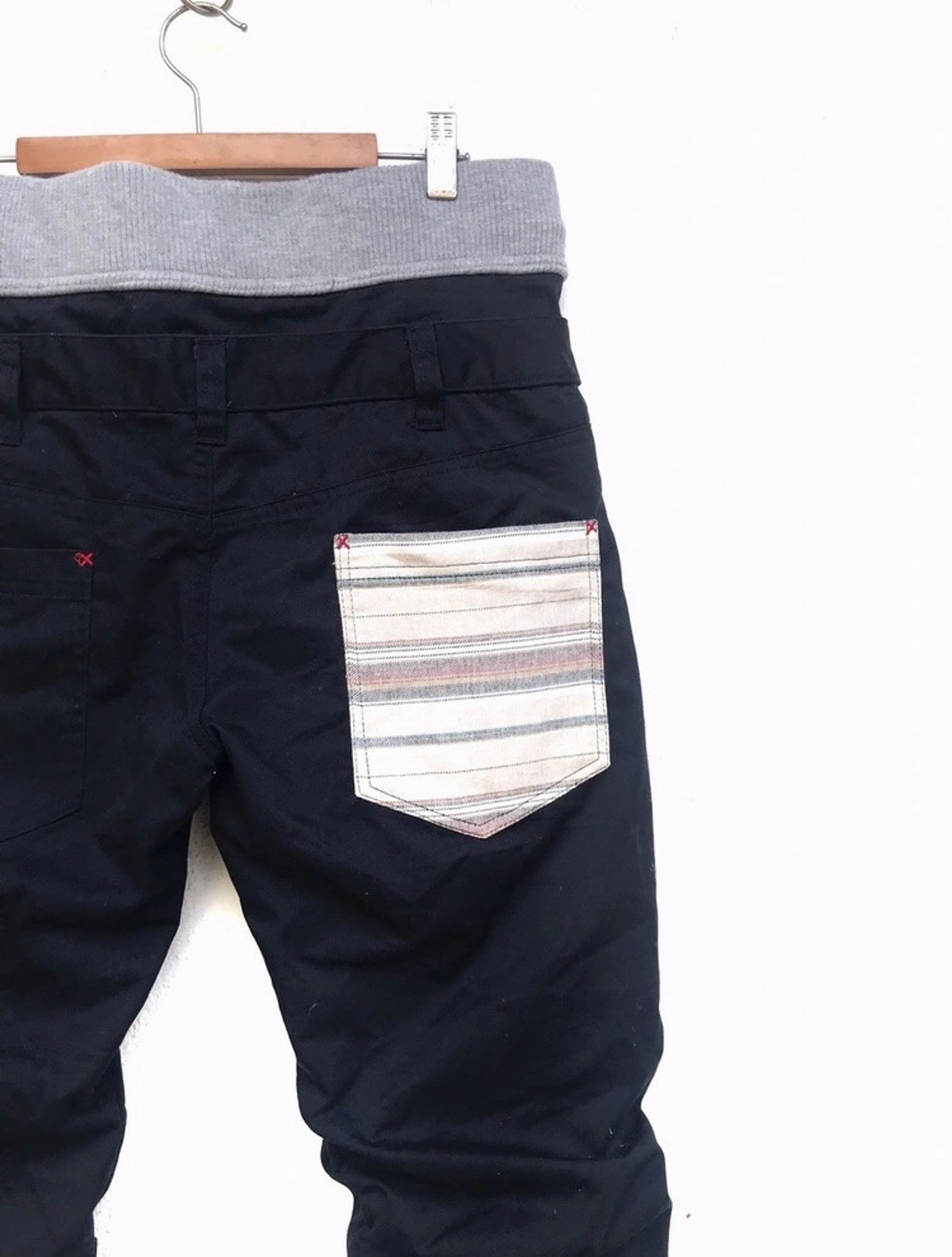 Japanese Brand Culture Mix Styles Casual Cropped Pants Size US 32 / EU 48 - 3 Thumbnail