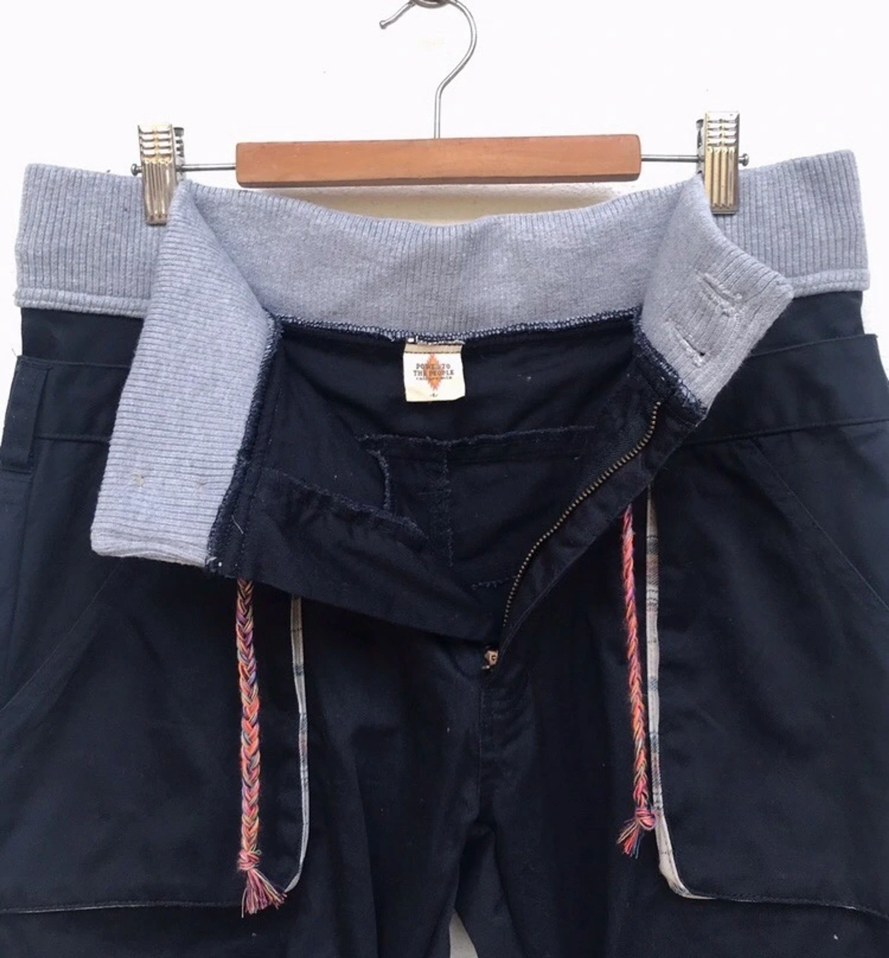 Japanese Brand Culture Mix Styles Casual Cropped Pants Size US 32 / EU 48 - 5 Thumbnail