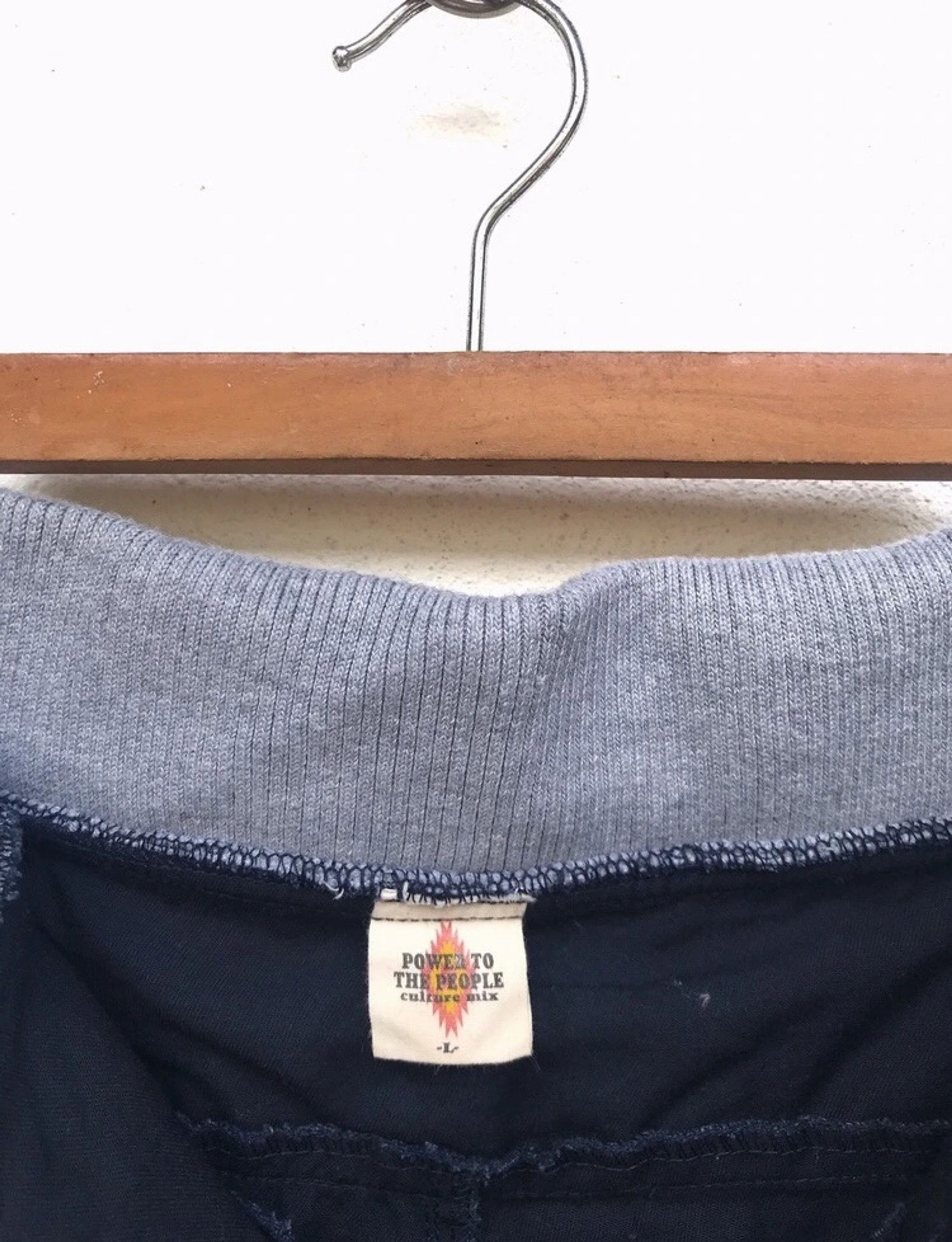 Japanese Brand Culture Mix Styles Casual Cropped Pants Size US 32 / EU 48 - 7 Thumbnail