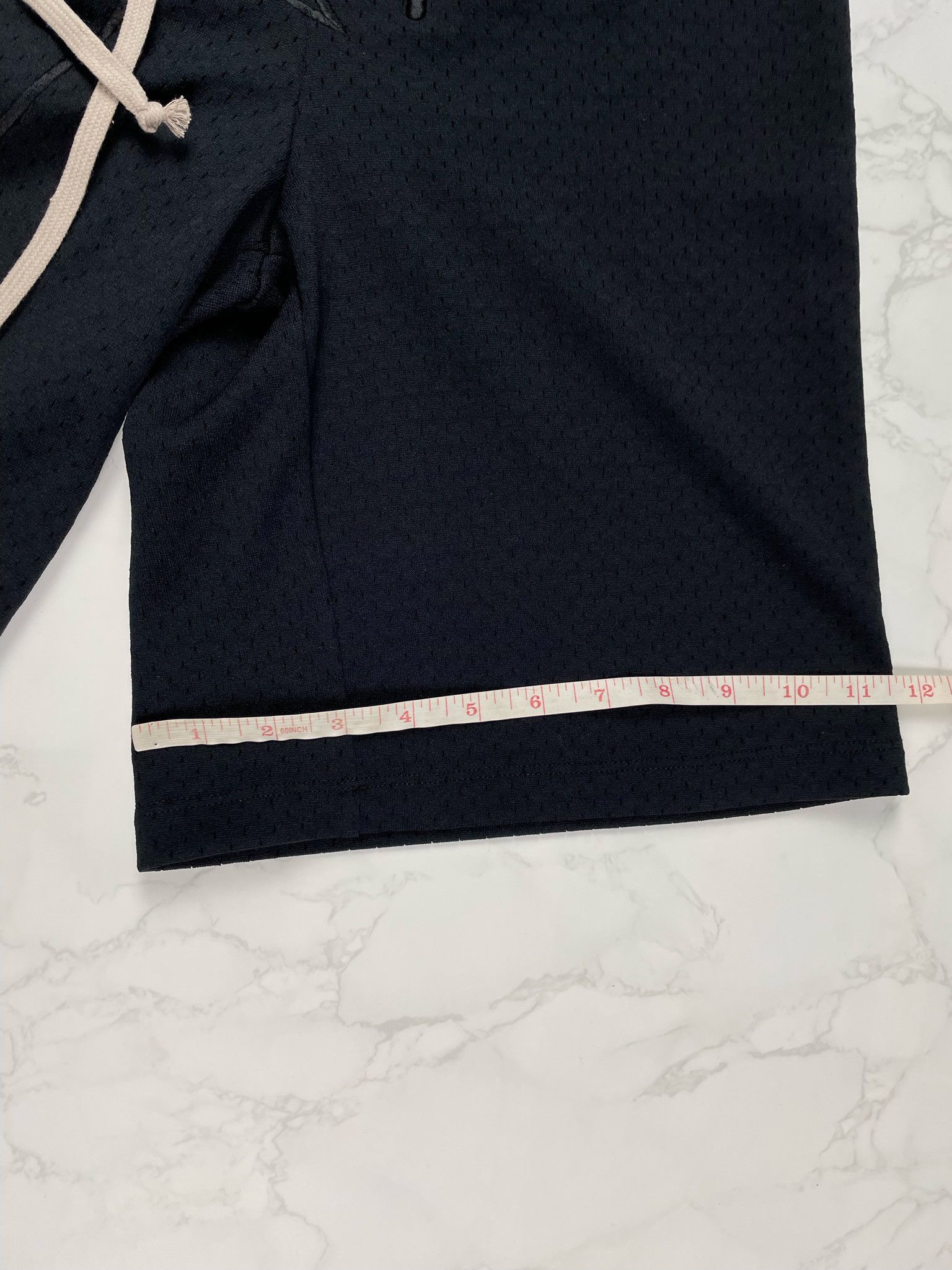 Champion × Rick Owens Rick Owens x Champion Mesh Embroidered Star Logo Shorts Size US 28 / EU 44 - 10 Thumbnail