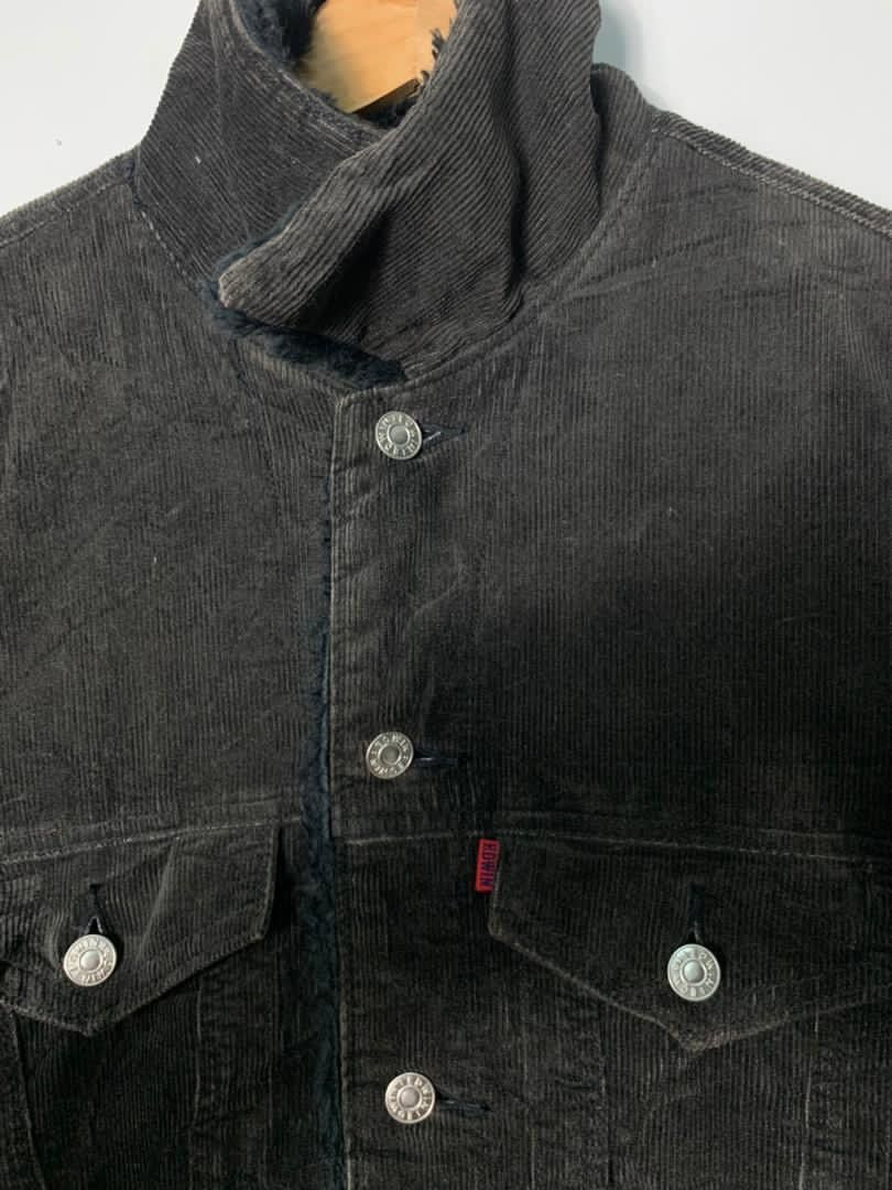 Edwin Edwin Corduroy Velvet Trucker Jacket Size US XL / EU 56 / 4 - 2 Thumbnail