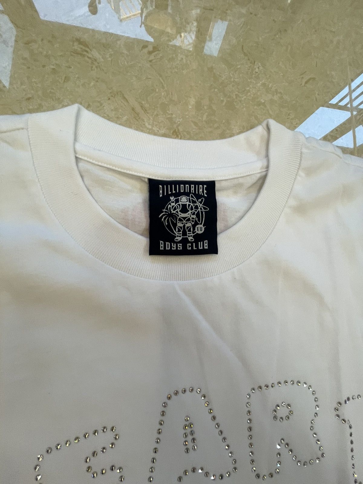 Billionaire Boys Club BBC Swarovski crystal heart and mind tee Size US M / EU 48-50 / 2 - 4 Thumbnail