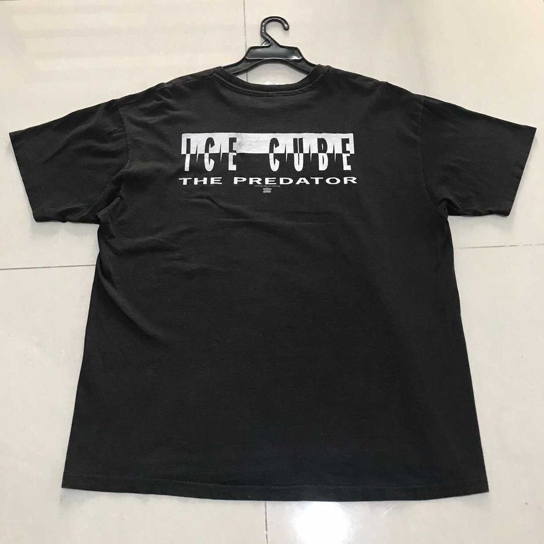 Rap Tees Vintage 90s 1992 Ice Cube The Predator Promo Tee NWA Size US XL / EU 56 / 4 - 9 Thumbnail
