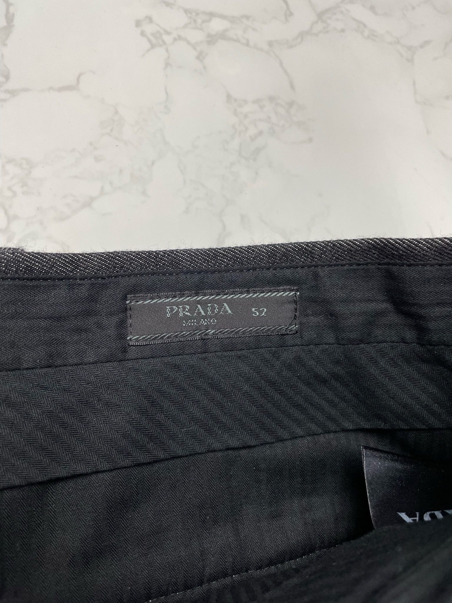 Prada 🔥70% OFF🔥 [SALE] Prada Grey Wool Casual Pants Size US 34 / EU 50 - 9 Thumbnail