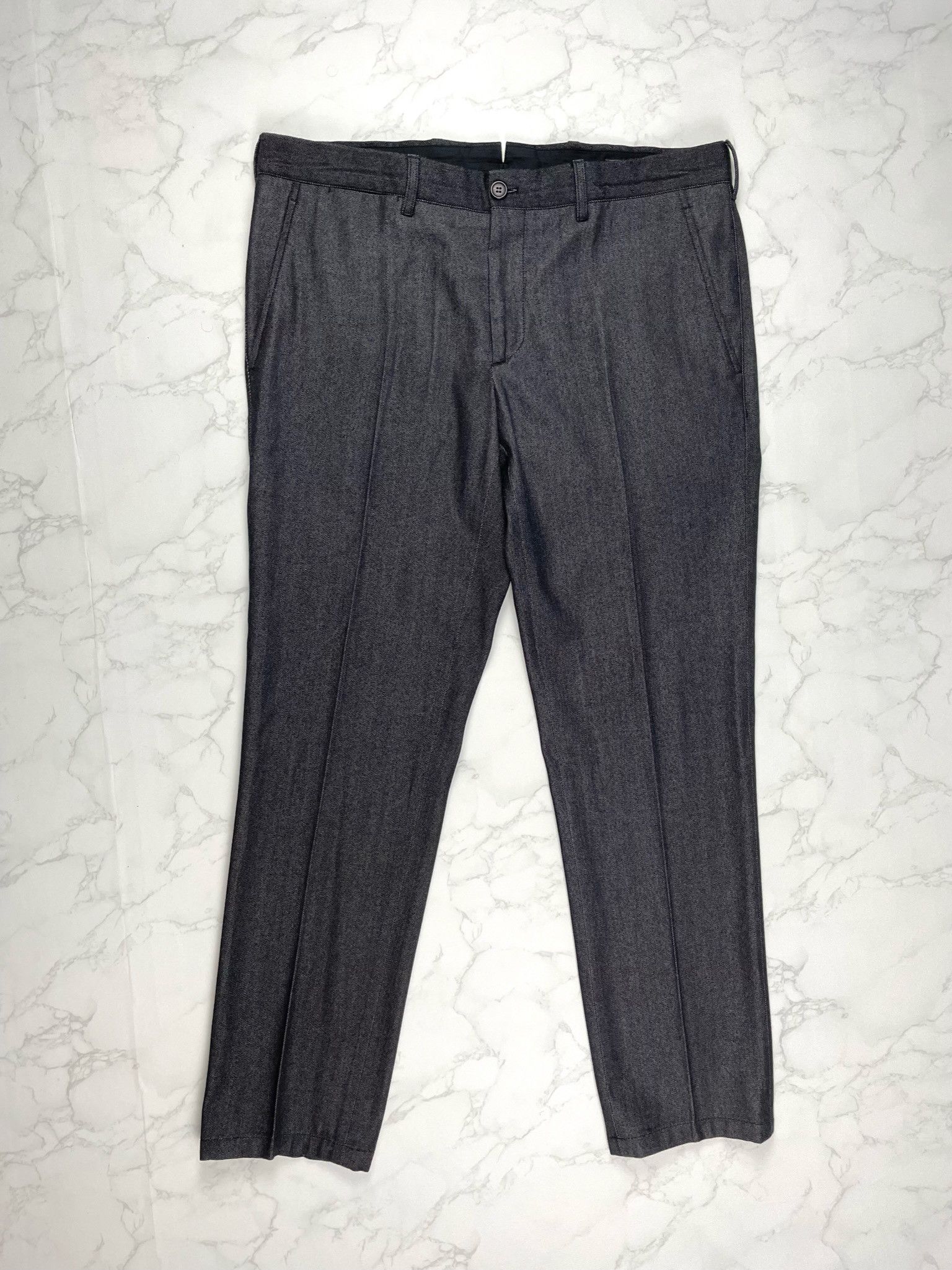 Prada 🔥70% OFF🔥 [SALE] Prada Grey Wool Casual Pants Size US 34 / EU 50 - 1 Thumbnail