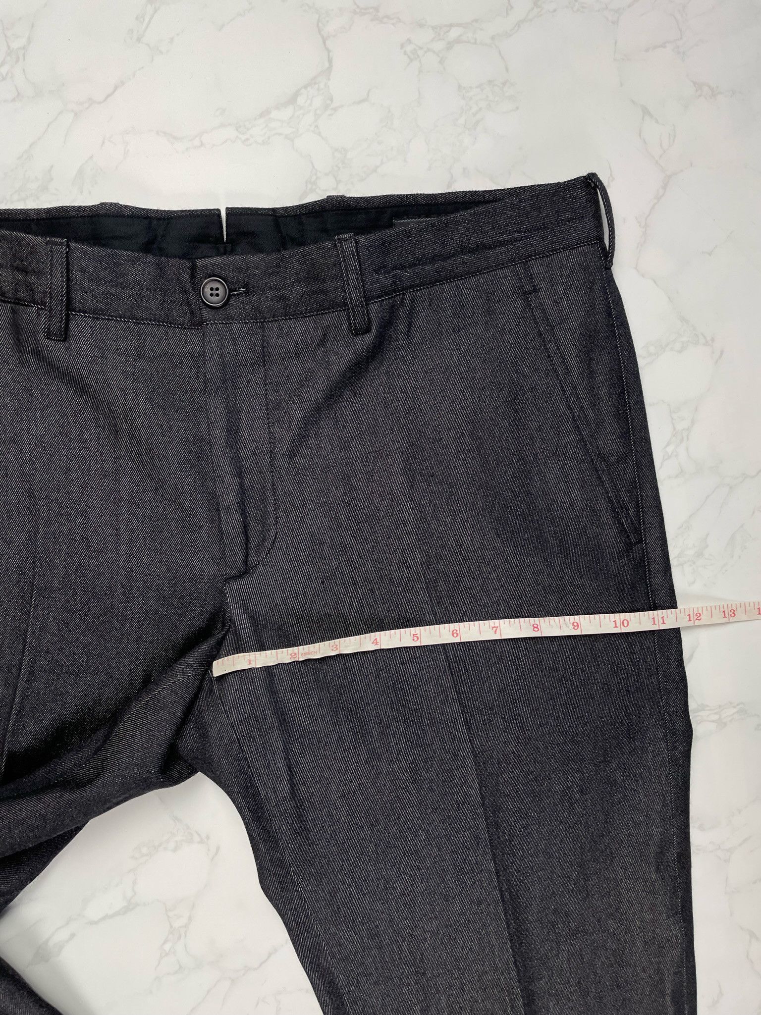 Prada 🔥70% OFF🔥 [SALE] Prada Grey Wool Casual Pants Size US 34 / EU 50 - 3 Thumbnail
