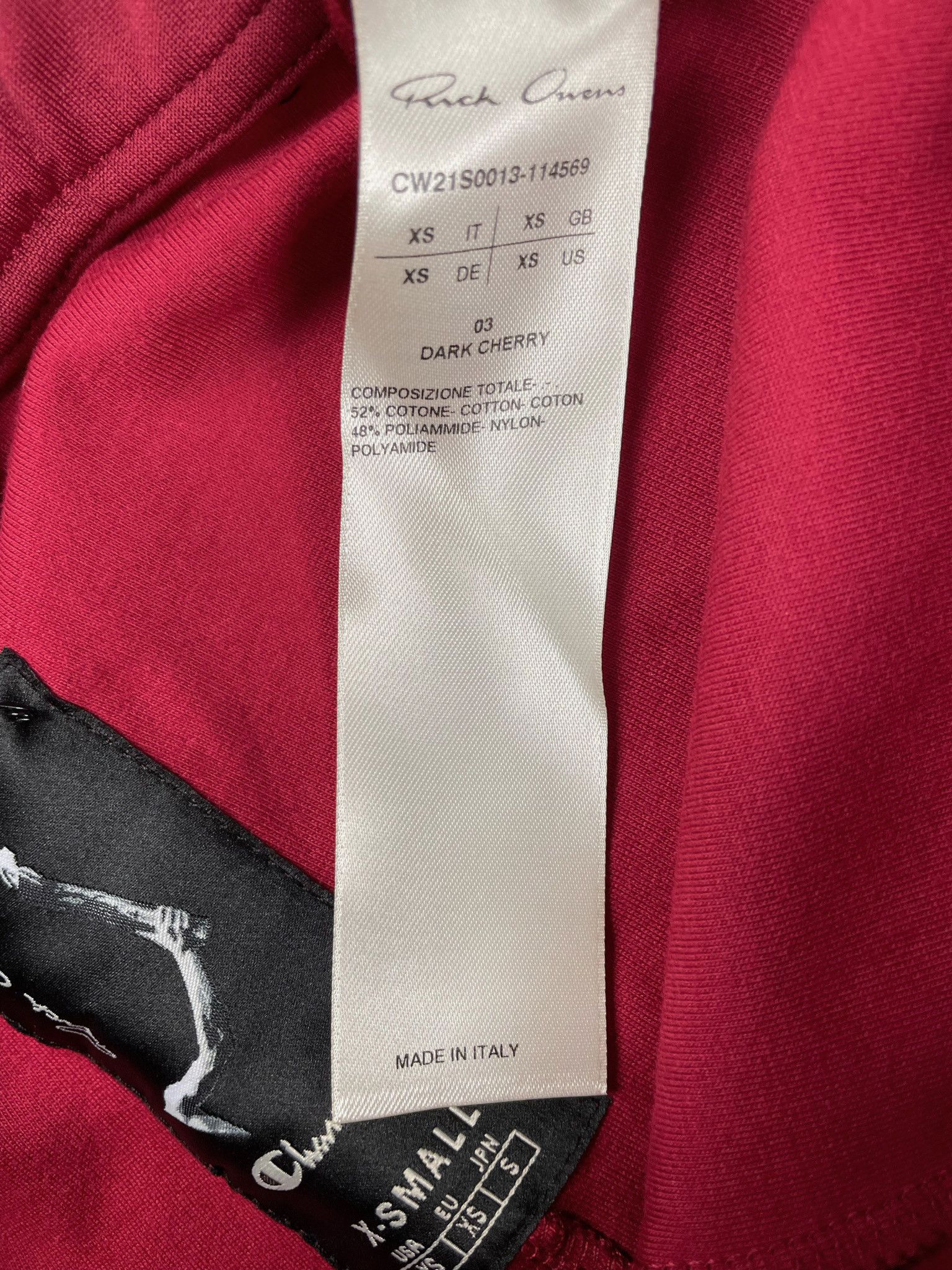 Rick Owens × Rick Owens Drkshdw 🔥55% OFF🔥 [SALE] Rick Owens x Champion Jersey Shorts Size US 28 / EU 44 - 9 Thumbnail