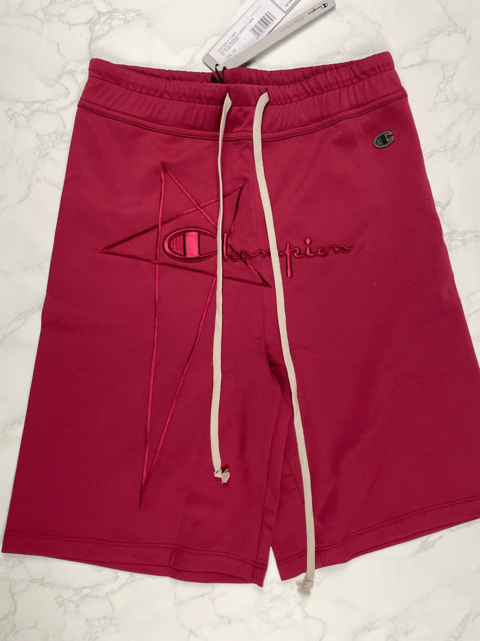 Rick Owens × Rick Owens Drkshdw 🔥55% OFF🔥 [SALE] Rick Owens x Champion Jersey Shorts Size US 28 / EU 44 - 6 Thumbnail