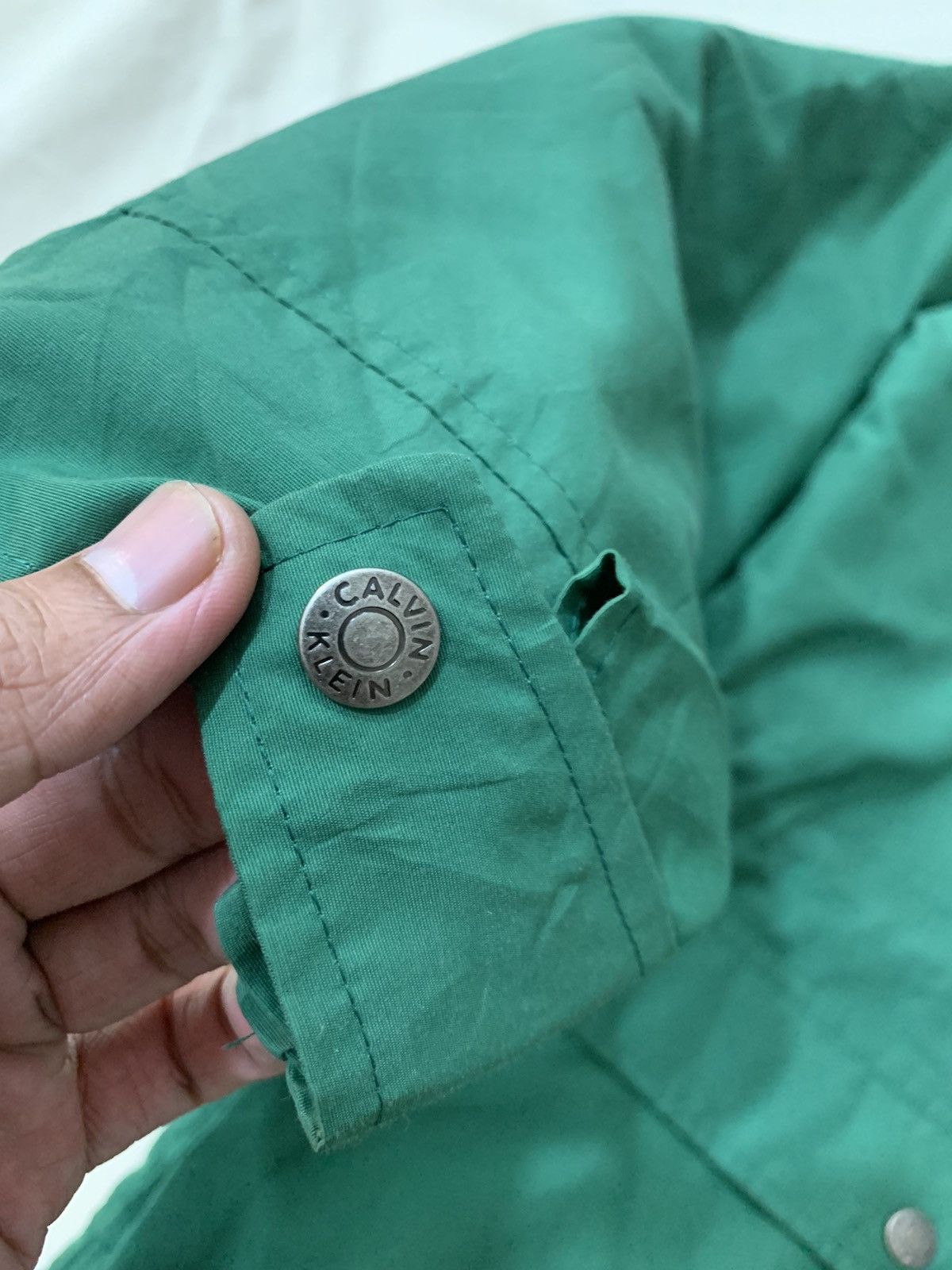 Calvin Klein VTG Calvin Klein Hoodie Jacket Multipocket Scovill Button Size US M / EU 48-50 / 2 - 4 Thumbnail