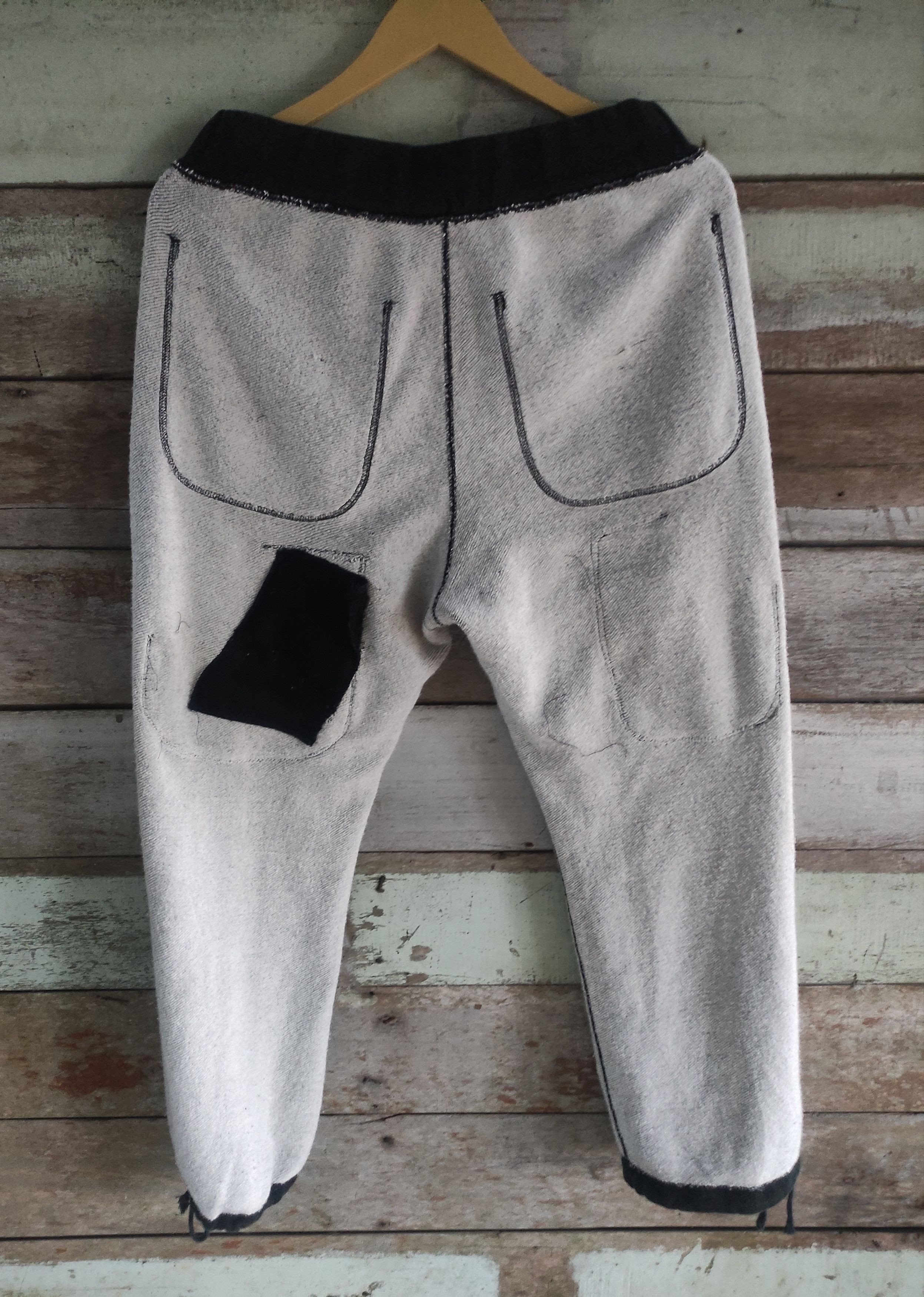 Comme des Garcons × Comme des Garcons Homme Plus × Rei Kawakubo AD2010 Comme Des Garcons Homme Jogger Pants Custom Pocket Size US 29 - 11 Thumbnail