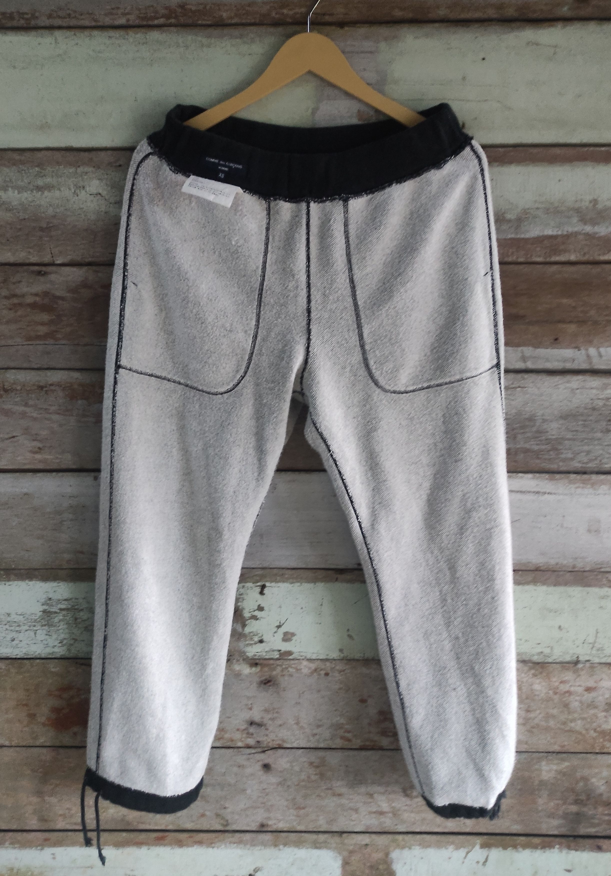 Comme des Garcons × Comme des Garcons Homme Plus × Rei Kawakubo AD2010 Comme Des Garcons Homme Jogger Pants Custom Pocket Size US 29 - 12 Thumbnail