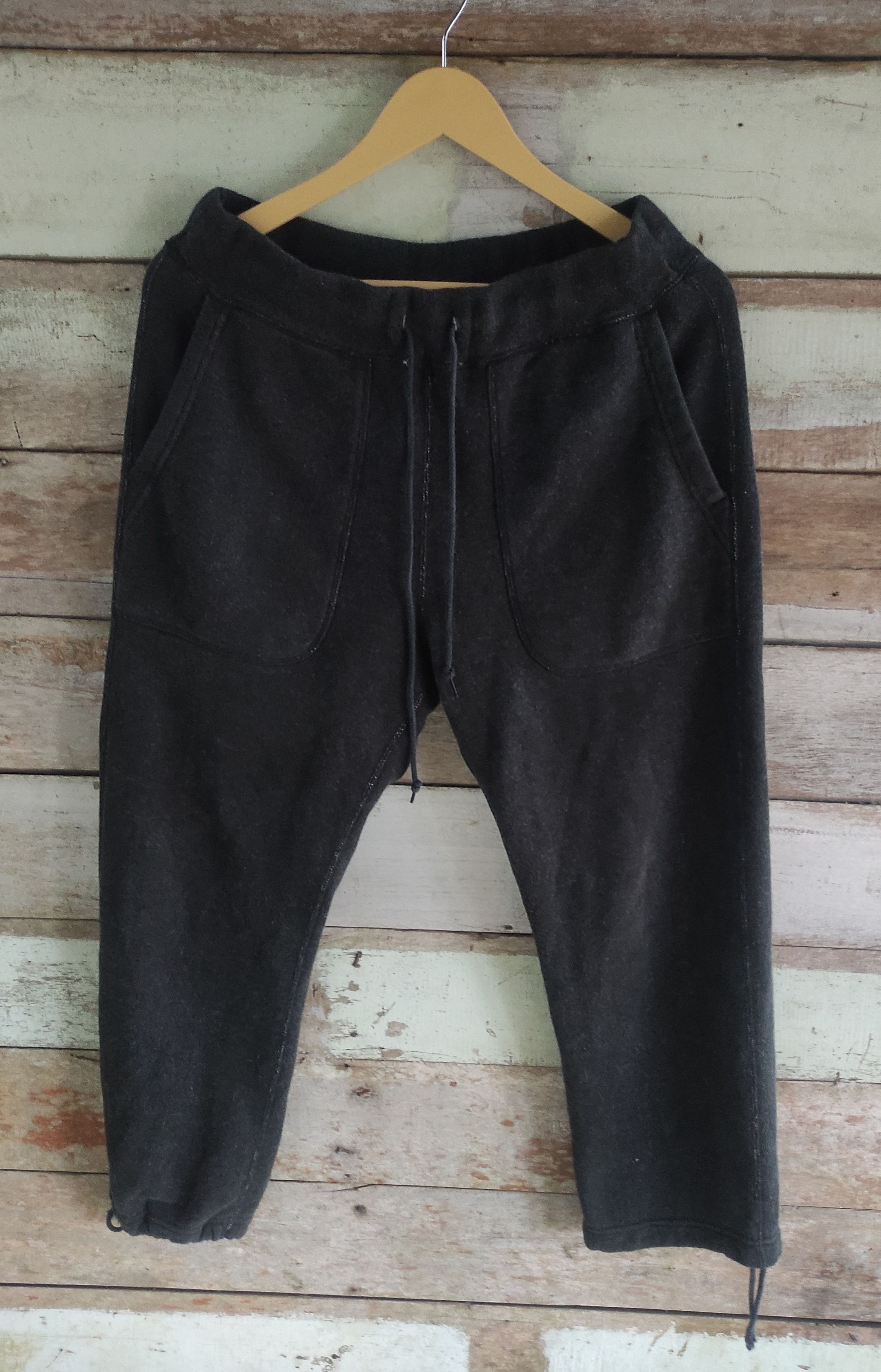 Comme des Garcons × Comme des Garcons Homme Plus × Rei Kawakubo AD2010 Comme Des Garcons Homme Jogger Pants Custom Pocket Size US 29 - 1 Thumbnail