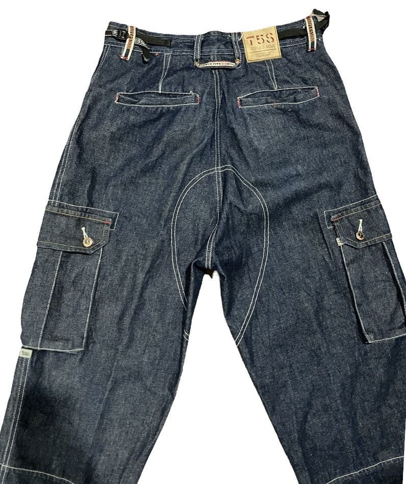 JNCO Vintage 90s Triple 5 Soul T5S Authentic Denim Baggy Jeans Size US 30 / EU 46 - 13 Thumbnail