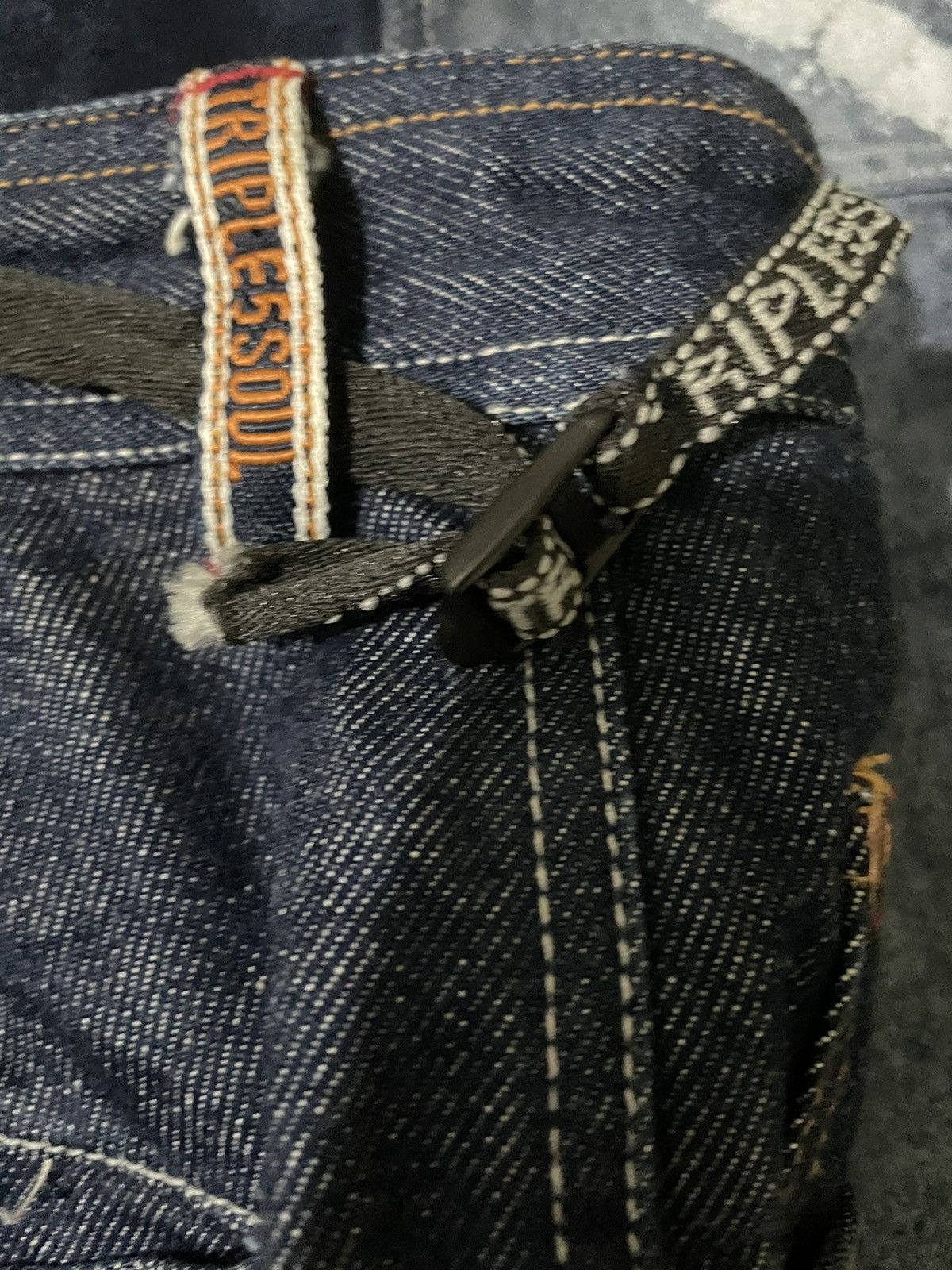 JNCO Vintage 90s Triple 5 Soul T5S Authentic Denim Baggy Jeans Size US 30 / EU 46 - 17 Thumbnail