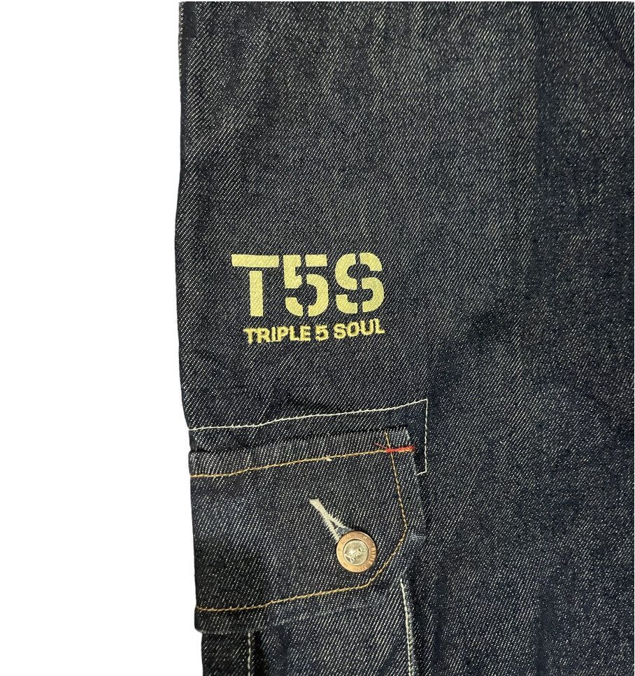 JNCO Vintage 90s Triple 5 Soul T5S Authentic Denim Baggy Jeans Size US 30 / EU 46 - 6 Thumbnail