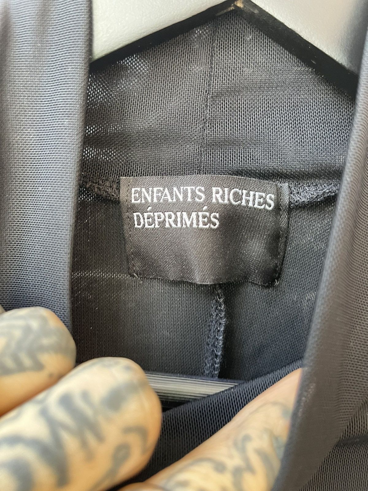 Enfants Riches Deprimes ERD MESH SHEER SHIRT XXL Size US XXL / EU 58 / 5 - 10 Thumbnail