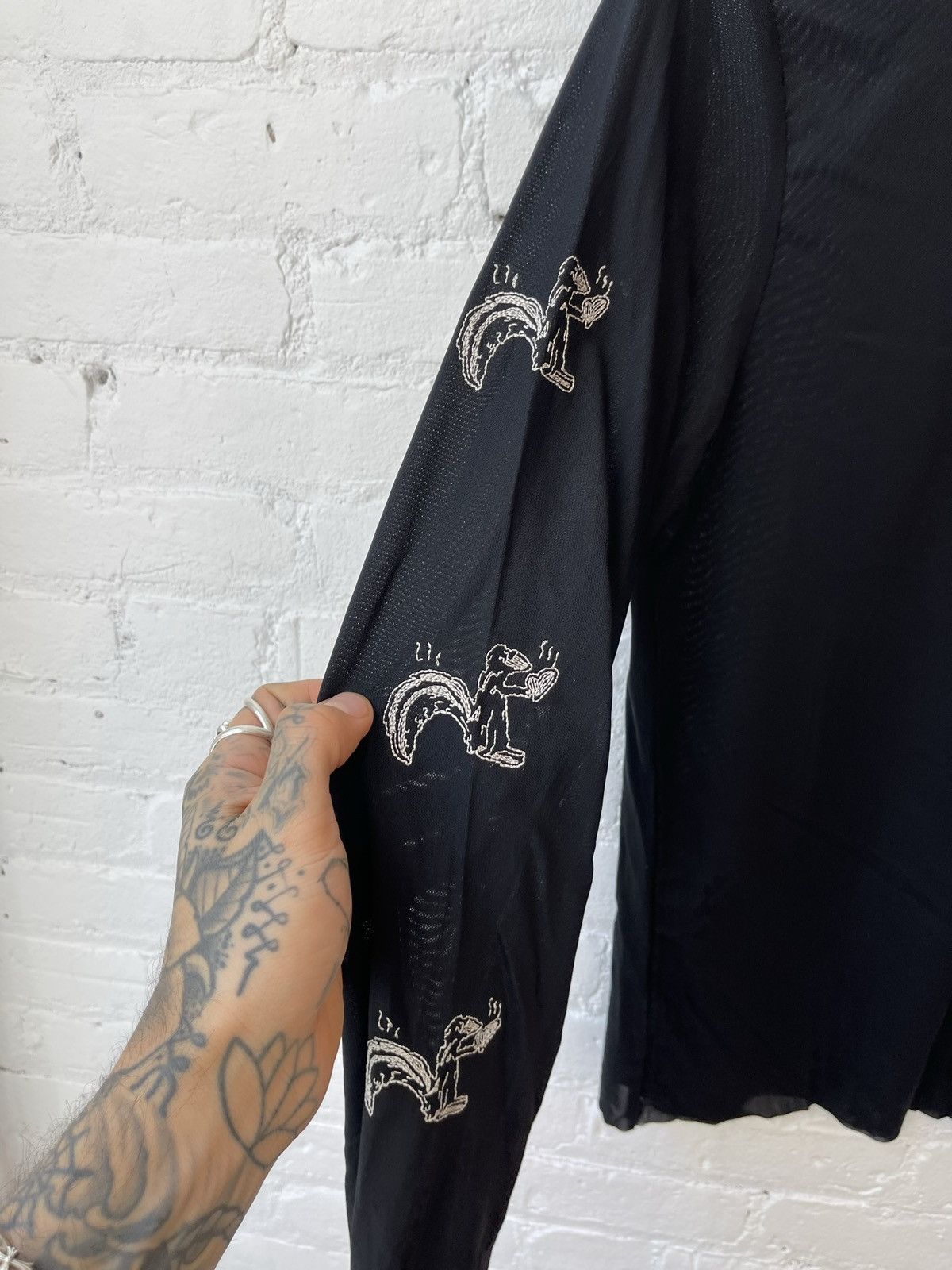 Enfants Riches Deprimes ERD MESH SHEER SHIRT XXL Size US XXL / EU 58 / 5 - 3 Thumbnail