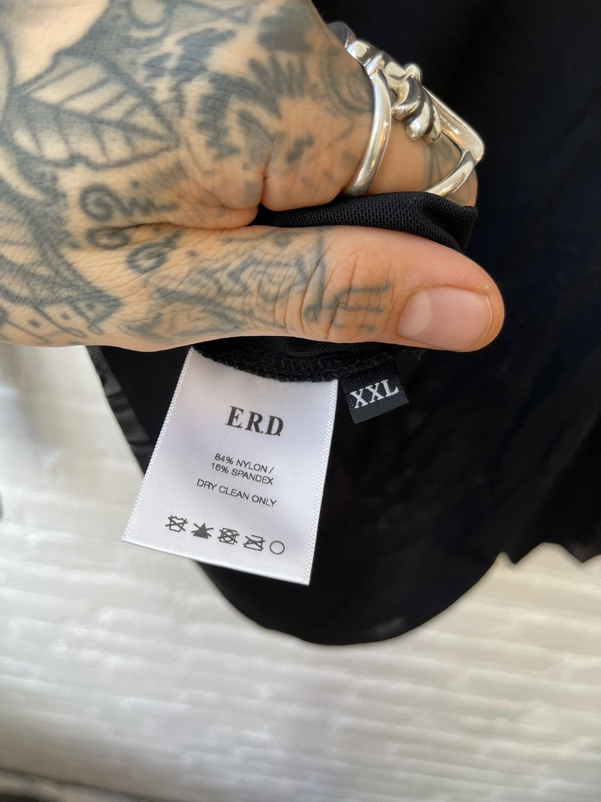 Enfants Riches Deprimes ERD MESH SHEER SHIRT XXL Size US XXL / EU 58 / 5 - 8 Thumbnail
