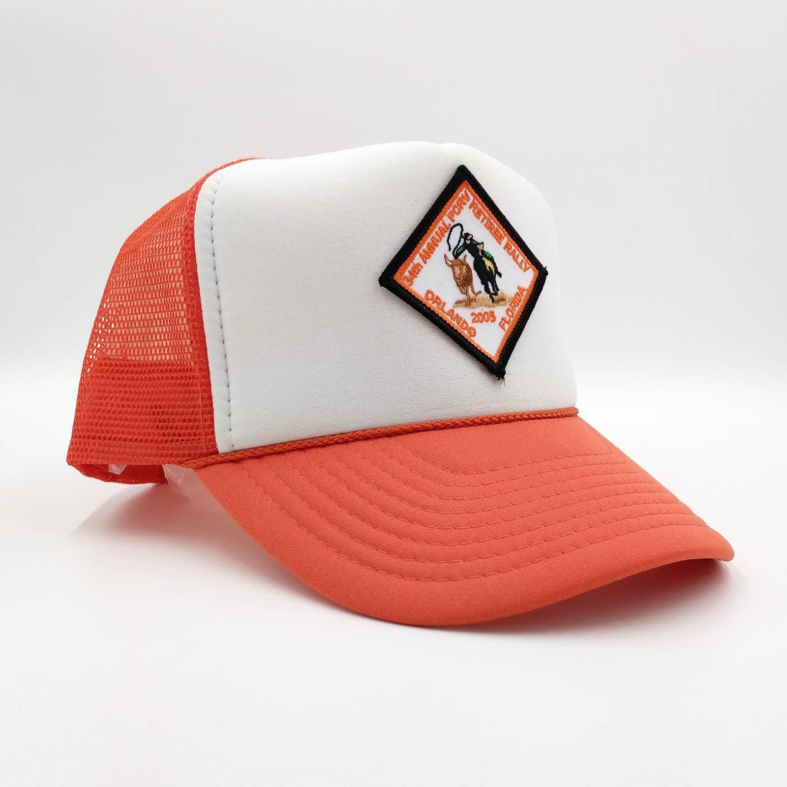 Vintage 34th FCRV Retiree Rally 2005 Snapback Trucker Hat Patch NEW Size ONE SIZE - 1 Thumbnail