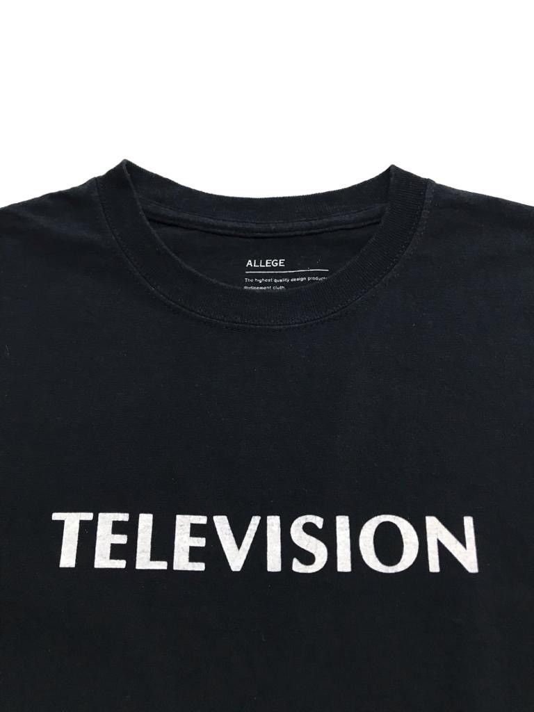 ALLEGE SS18 Television T-Shirt Size US M / EU 48-50 / 2 - 3 Thumbnail