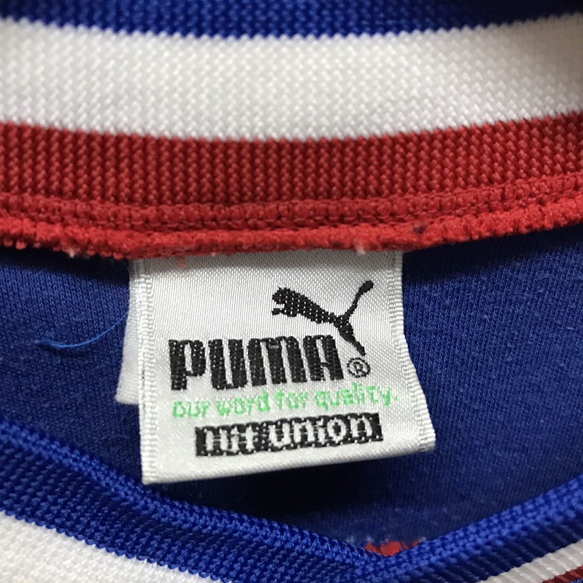 All Sport × Puma × Vintage Vintage Puma Vneck Big Logo Size US S / EU 44-46 / 1 - 6 Thumbnail