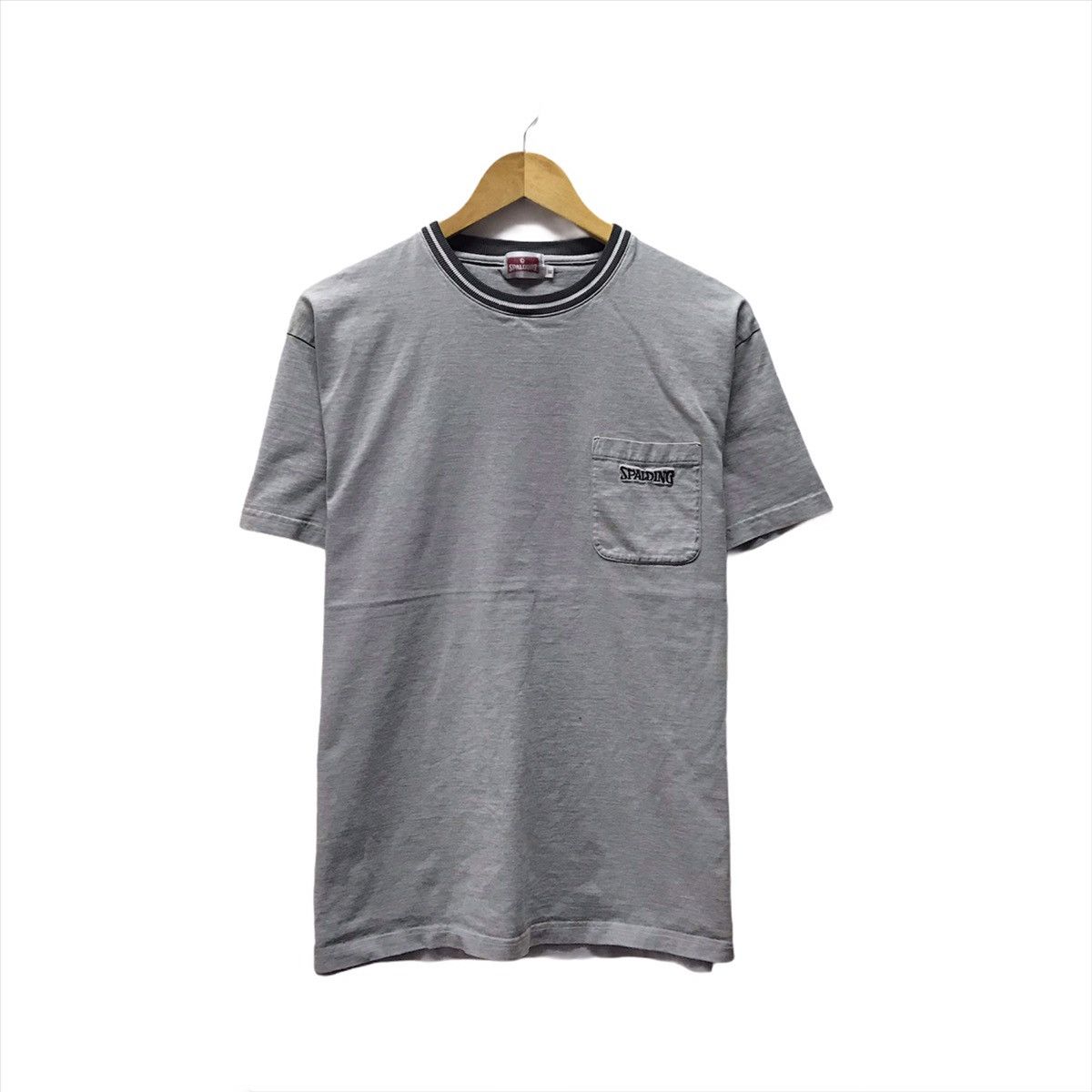 Japanese Brand × Spalding Vintage Spalding Crew Neck T-Shirt Single Pocket Size US M / EU 48-50 / 2 - 1 Thumbnail