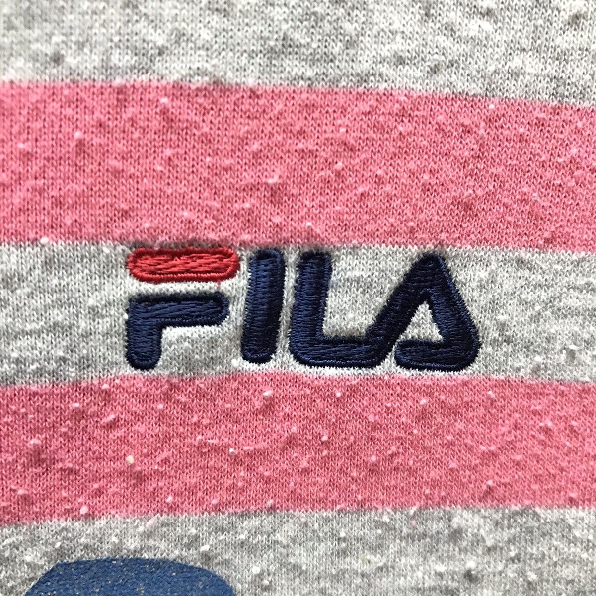 Fila × Japanese Brand Vintage Fila CrewNeck Fila Stripes Design Size US S / EU 44-46 / 1 - 4 Thumbnail
