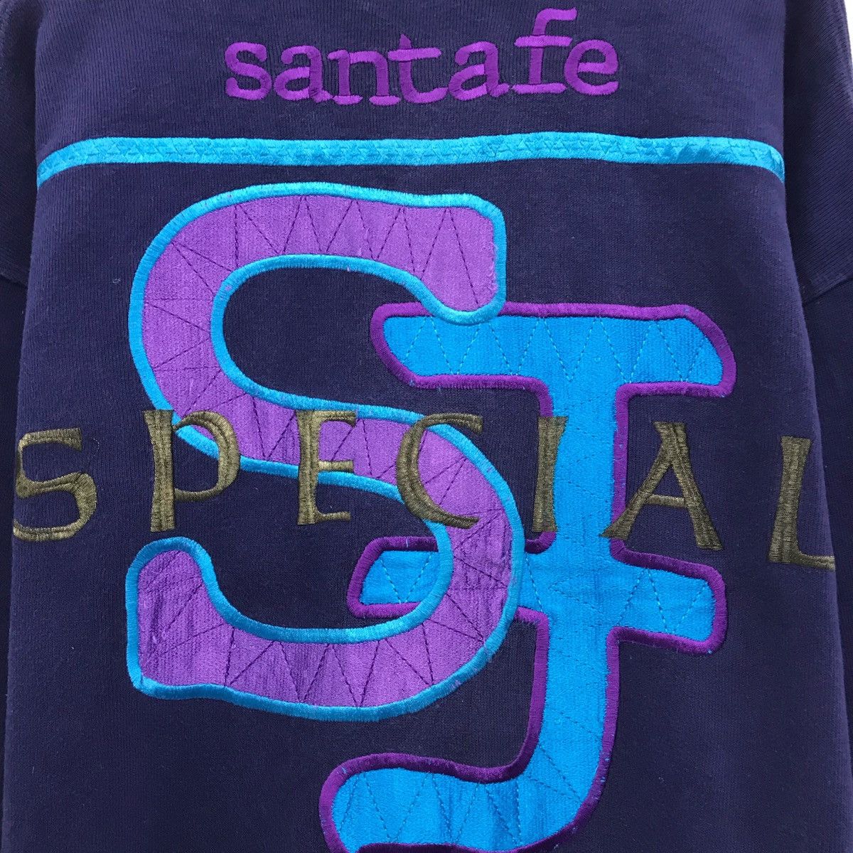 Japanese Brand × Vintage Vintage Santafe Sweatshirt Embroidery Biglogo Spell Santafe Size US L / EU 52-54 / 3 - 3 Thumbnail